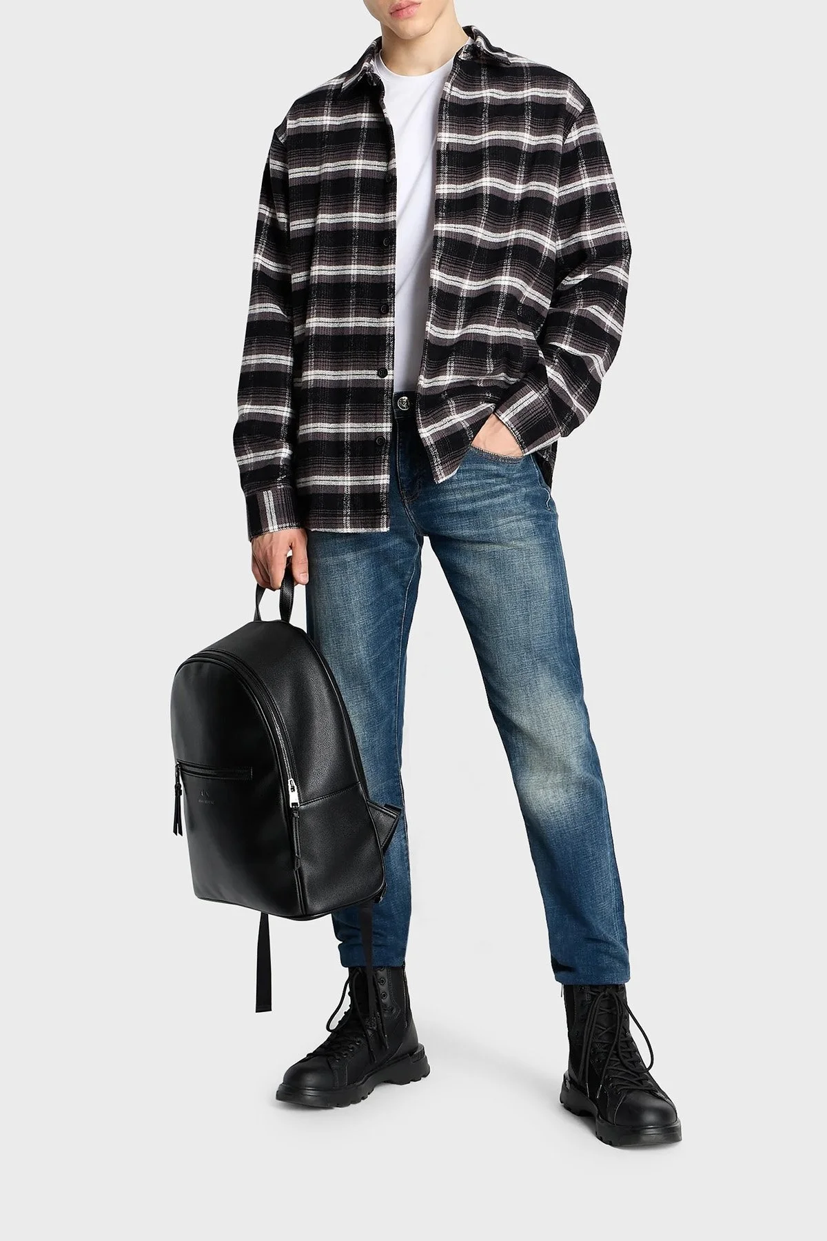 Armani Exchange Pamuklu Normal Bel Slim Fit J13 Jeans Erkek Kot Pantolon 6RZJ13 Z391Z 1500 MAVİ - 3