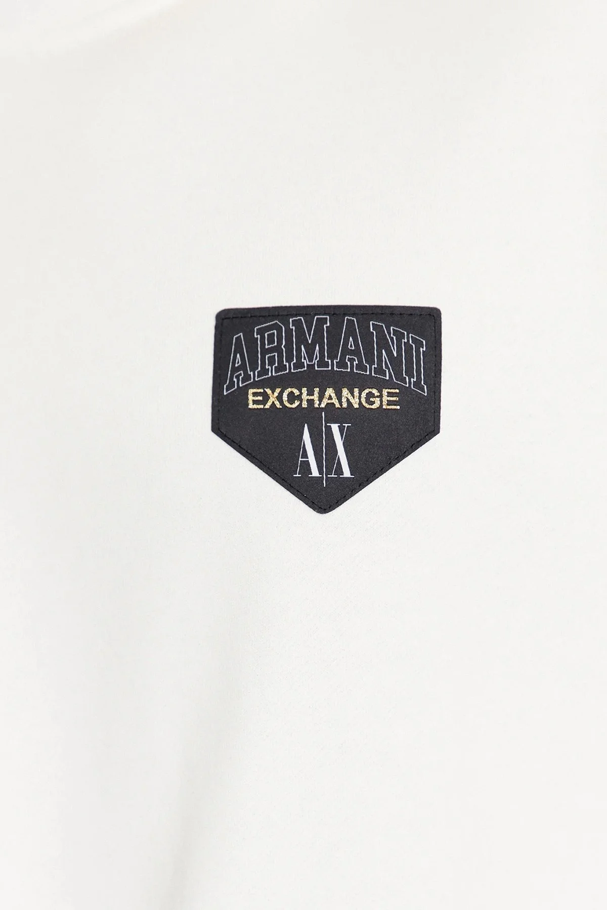 Armani Exchange Pamuklu Regular Fit Bisiklet Yaka Erkek Sweat 6RZMJE ZJDPZ 1116 BEYAZ - 5