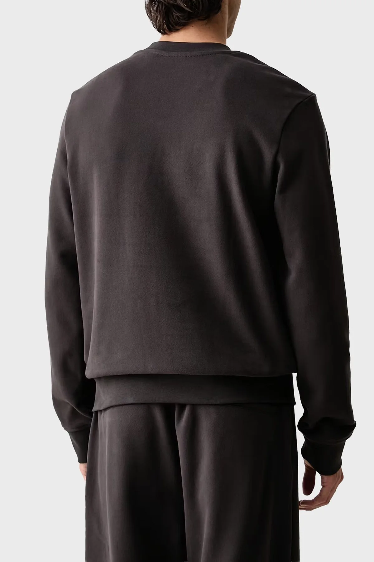 Armani Exchange Pamuklu Regular Fit Bisiklet Yaka Erkek Sweat XM002913 AF26047 U8128 Kahve - 3
