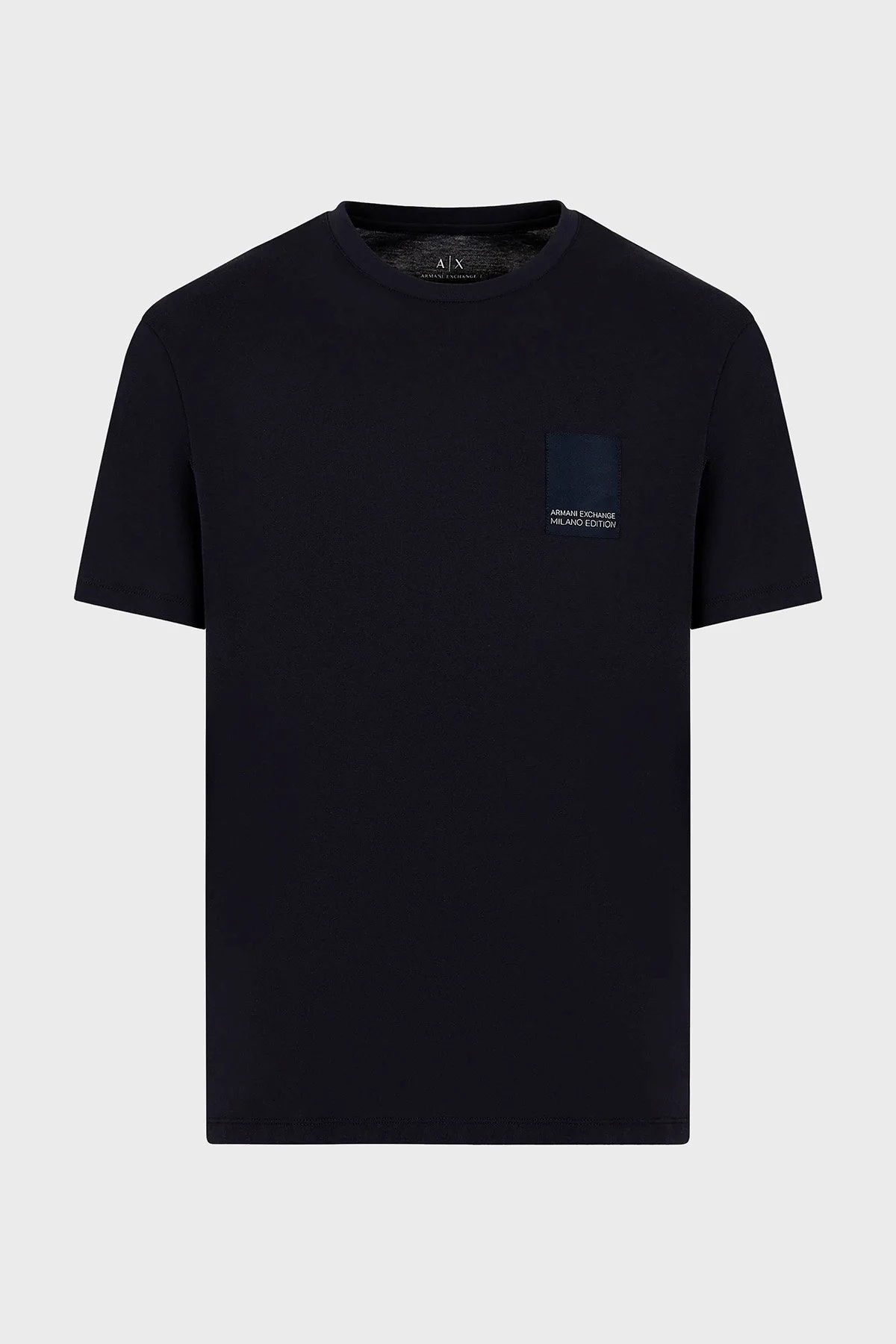 Armani Exchange Pamuklu Regular Fit Bisiklet Yaka Erkek T Shirt 3DZTHM ZJ8EZ 15CX LACİVERT - 4