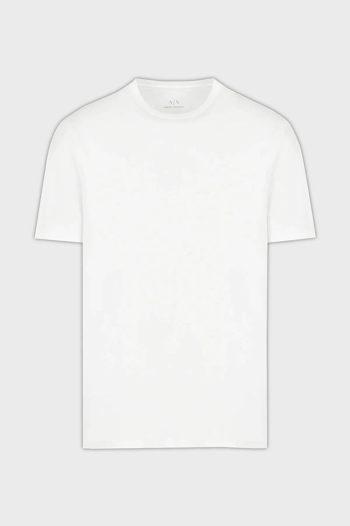 Armani Exchange Pamuklu Regular Fit Bisiklet Yaka Erkek T Shirt 3DZTJH ZJ9AZ 1116 BEYAZ - 5