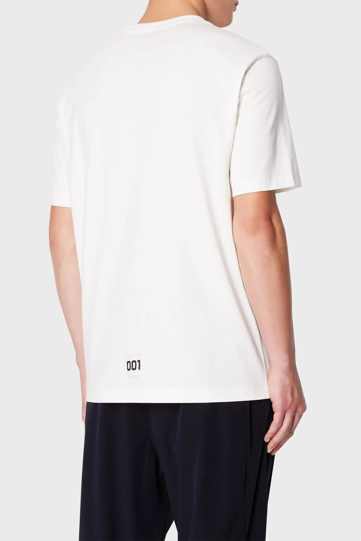 Armani Exchange Pamuklu Regular Fit Bisiklet Yaka Erkek T Shirt 3DZTLG ZJ9JZ 1116 BEYAZ - 2