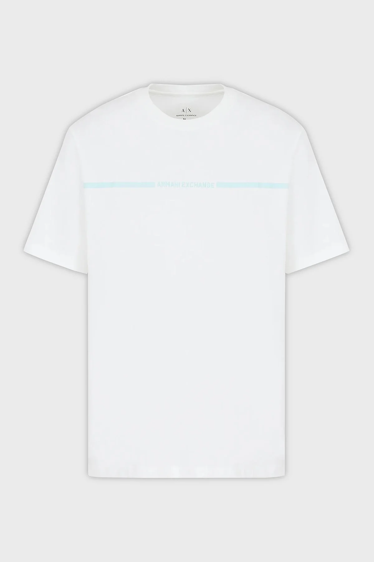 Armani Exchange Pamuklu Regular Fit Bisiklet Yaka Erkek T Shirt 3DZTLG ZJ9JZ 1116 BEYAZ - 4