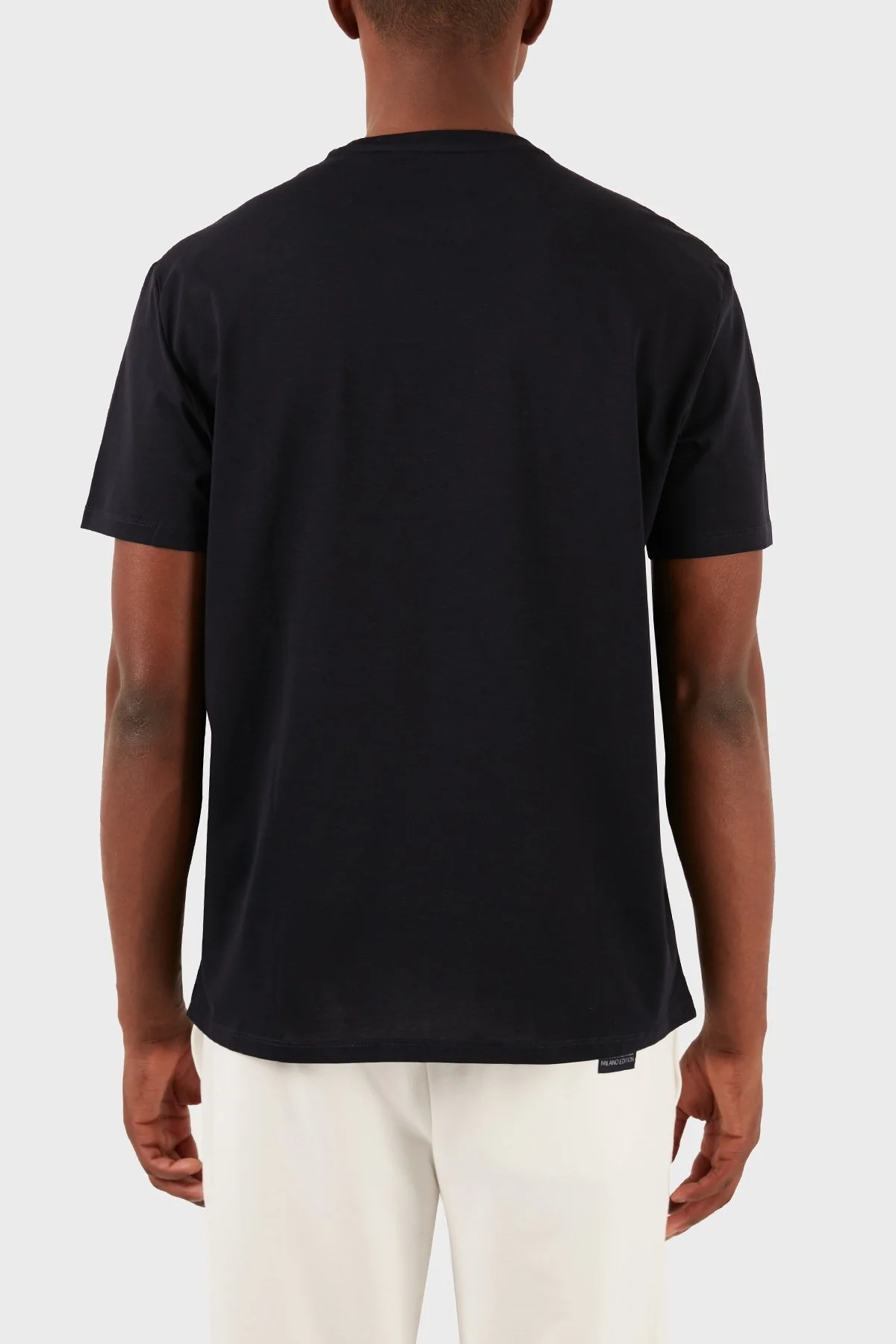 Armani Exchange Pamuklu Regular Fit Bisiklet Yaka Erkek T Shirt 3DZTSA ZJ9AZ 1583 LACİVERT - 2