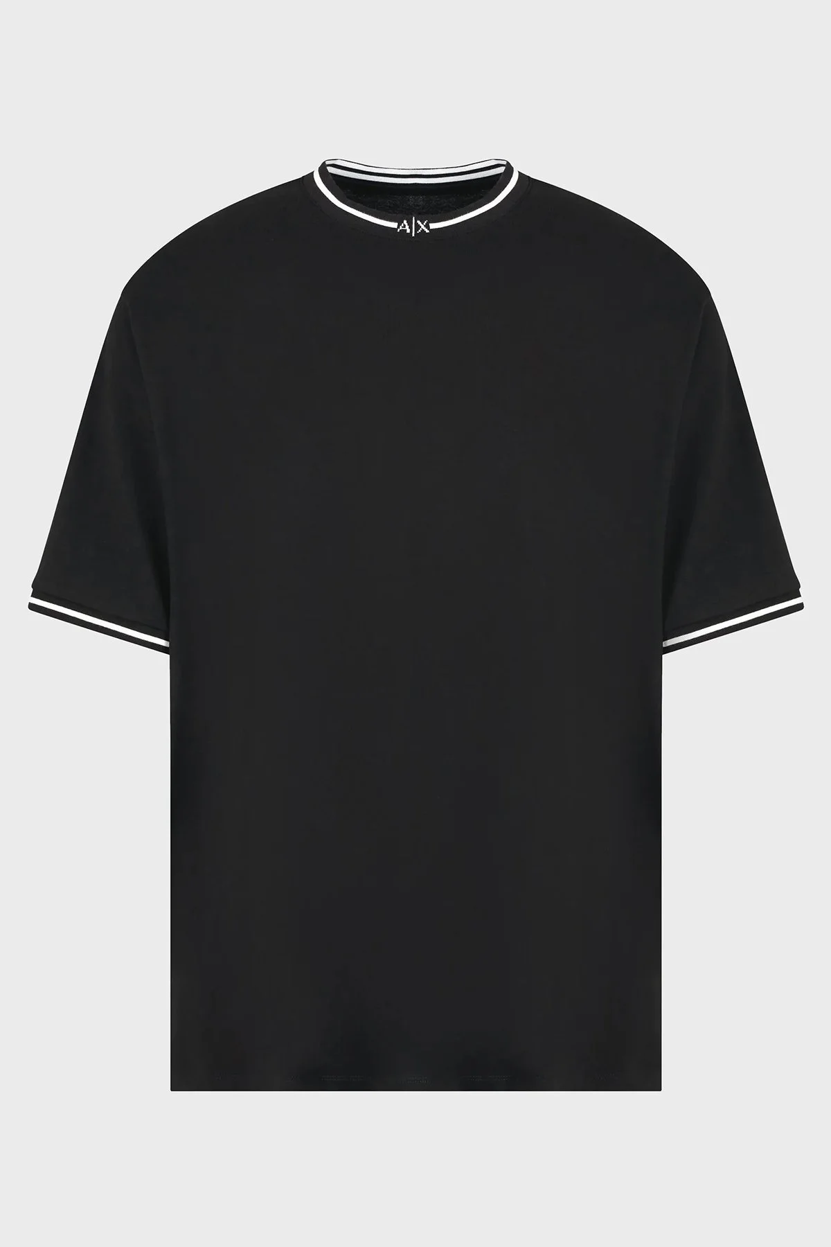 Armani Exchange Pamuklu Regular Fit Bisiklet Yaka Erkek T Shirt 6DZTHX ZJ9JZ 42AT SİYAH - 4