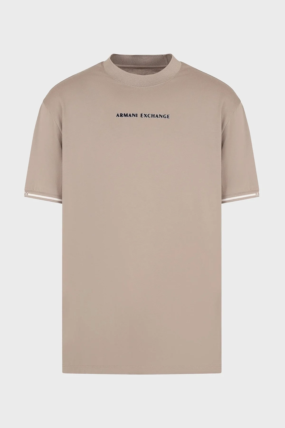 Armani Exchange Pamuklu Regular Fit Bisiklet Yaka Erkek T Shirt 6DZTJB ZJ9AZ 17AC GRİ - 4