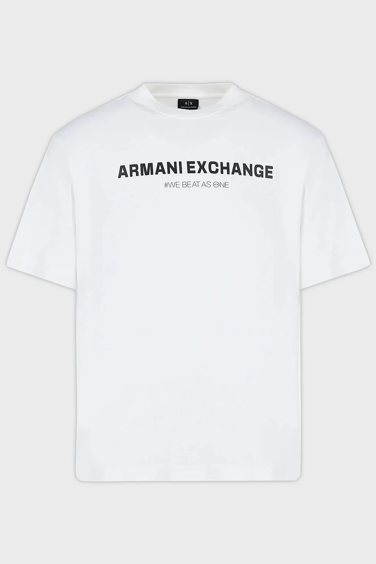 Armani Exchange Pamuklu Regular Fit Bisiklet Yaka Erkek T Shirt 6RZMHM ZJDHZ 1116 BEYAZ - 4
