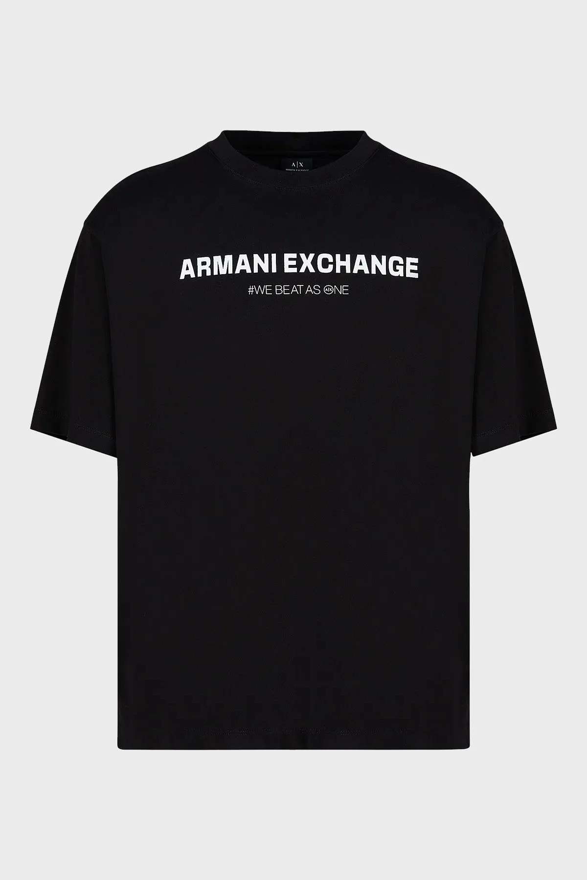 Armani Exchange Pamuklu Regular Fit Bisiklet Yaka Erkek T Shirt 6RZMHM ZJDHZ 1200 SİYAH - 4