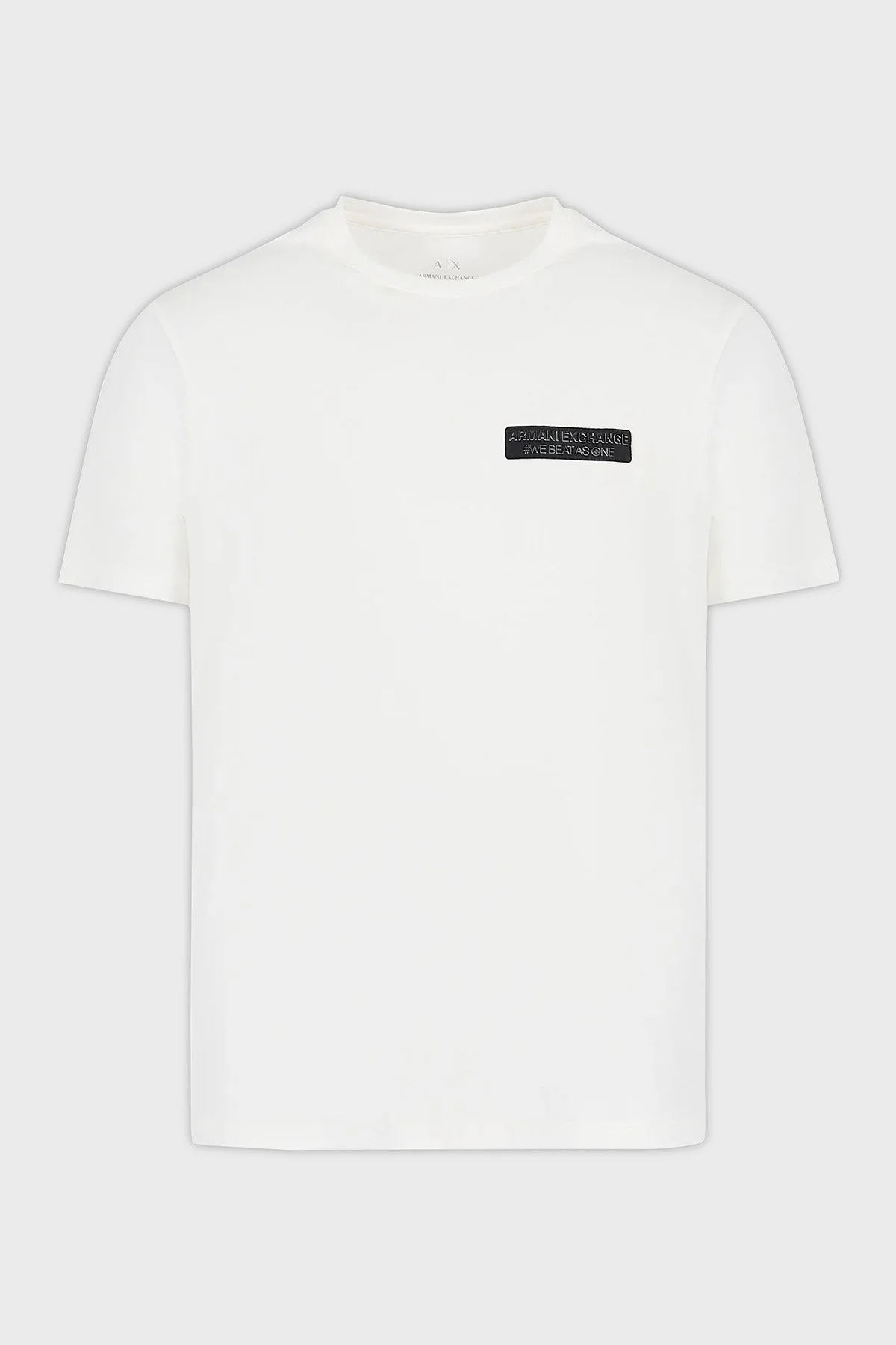 Armani Exchange Pamuklu Regular Fit Bisiklet Yaka Erkek T Shirt 6RZTHJ ZJ8EZ 1116 BEYAZ - 4