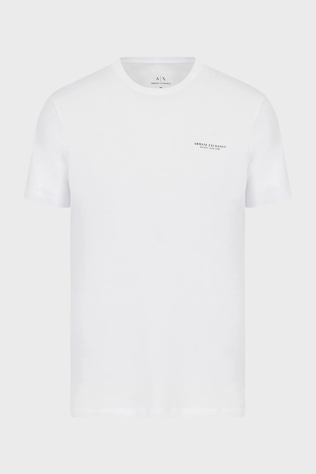 Armani Exchange Pamuklu Regular Fit Bisiklet Yaka Erkek T Shirt 8NZT91 Z8H4Z 1100 BEYAZ - 4