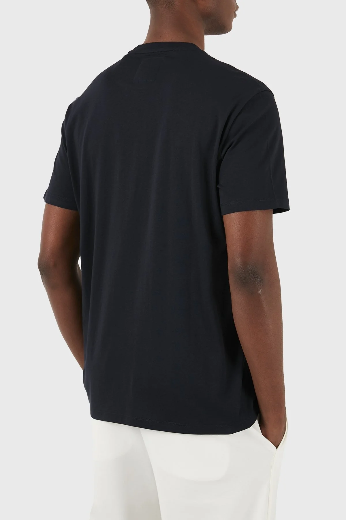 Armani Exchange Pamuklu Regular Fit Bisiklet Yaka Erkek T Shirt 8NZTPR ZJH4Z 1510 LACİVERT - 2