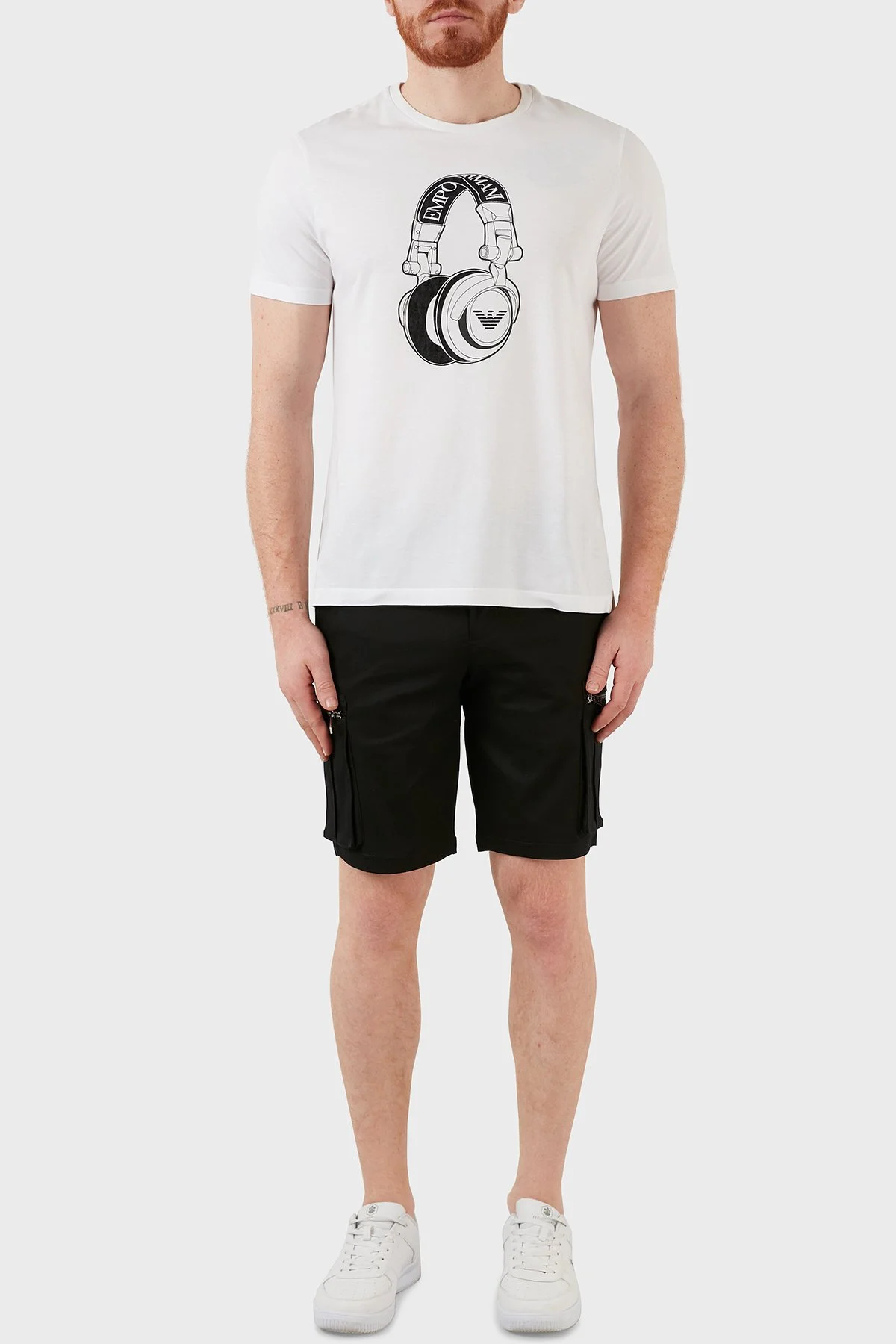 Armani Exchange Pamuklu Regular Fit Cepli Erkek Bermuda 8NZS64 ZN86Z 1200 SİYAH - 1