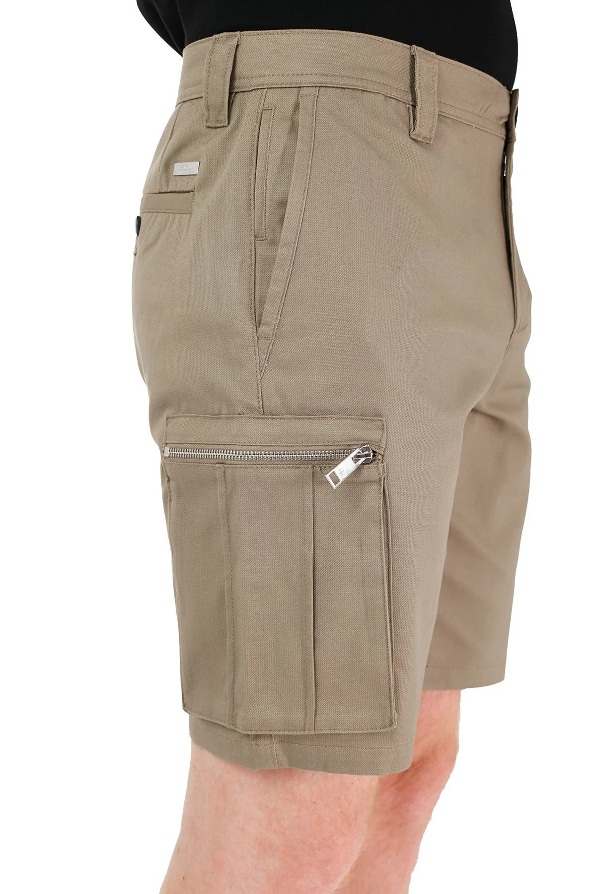 Armani Exchange Pamuklu Regular Fit Cepli Erkek Bermuda 8NZS64 ZN86Z 1742 BEJ - 6