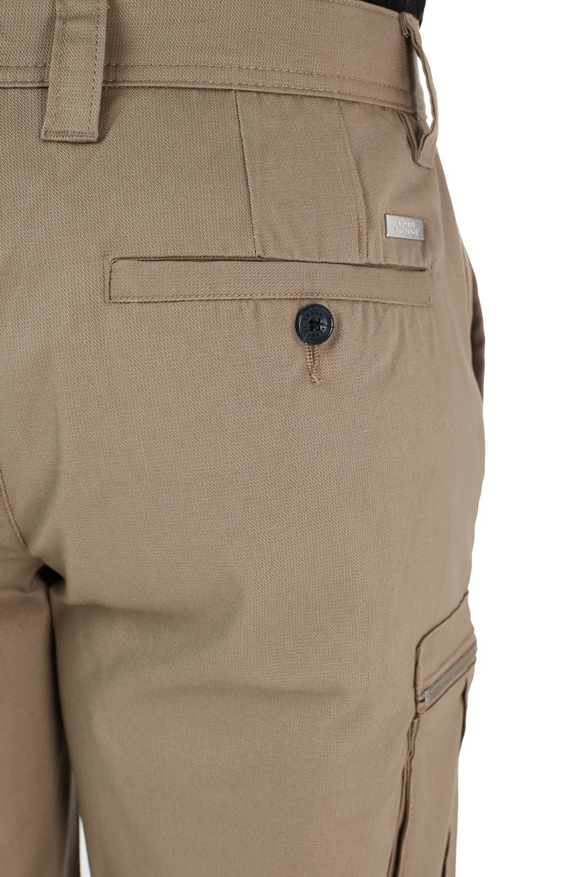 Armani Exchange Pamuklu Regular Fit Cepli Erkek Bermuda 8NZS64 ZN86Z 1742 BEJ - 7