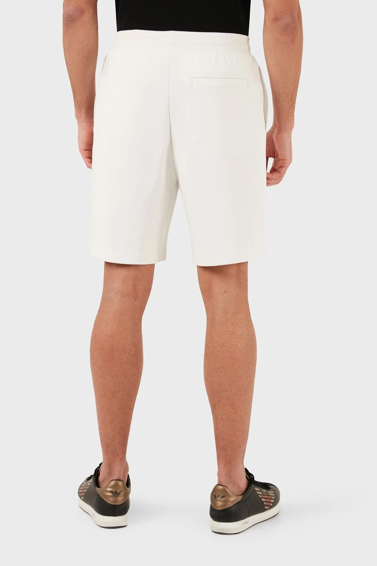 Armani Exchange Pamuklu Regular Fit Cepli Erkek Short 3DZSAC ZJMAZ 1116 BEYAZ - 10