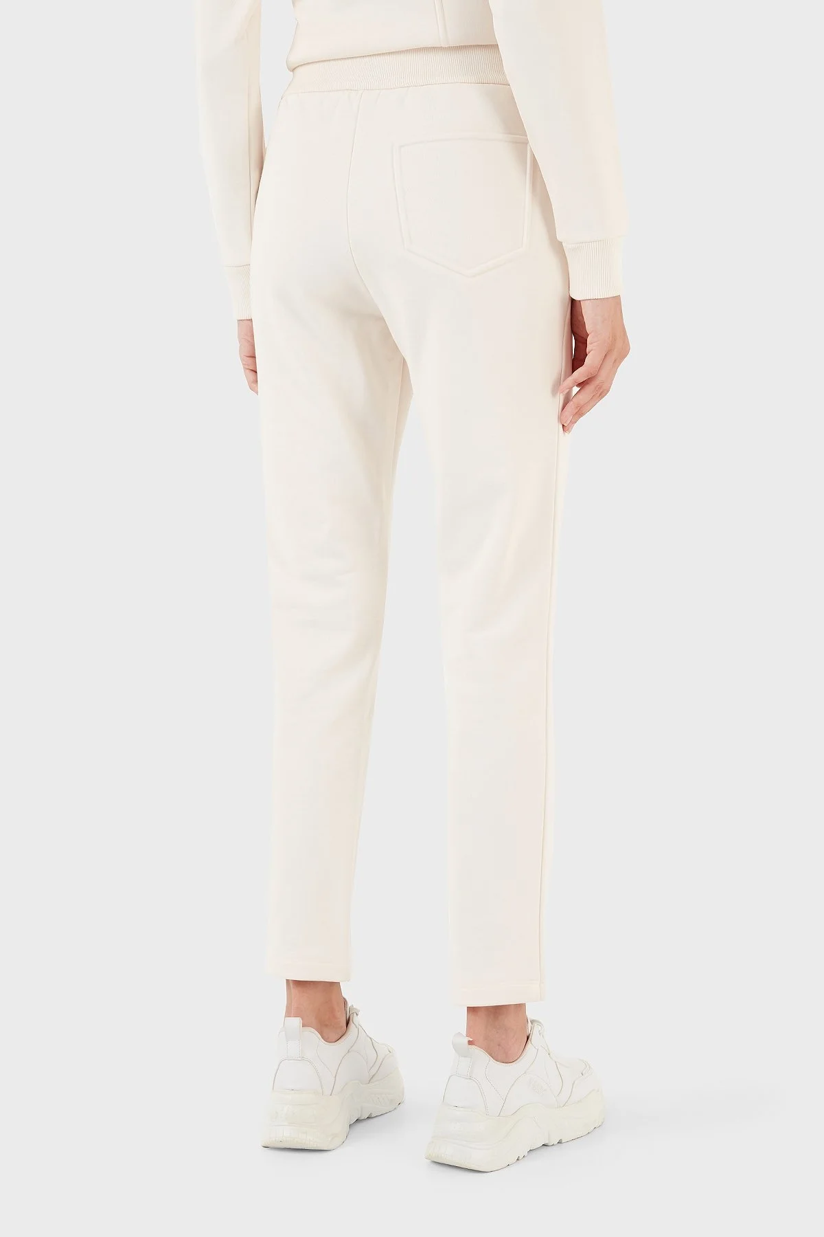 Armani Exchange Pamuklu Regular Fit Cepli Spor Bayan Pantolon 6RYP89 YJECZ 1130 BEJ - 4