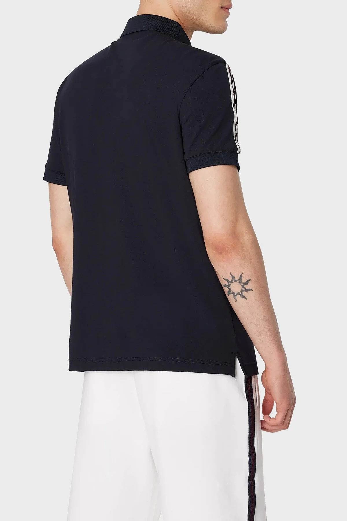 Armani Exchange Pamuklu Regular Fit Düğmeli Erkek Polo Yaka T Shirt 6RZFLD ZJYCZ 1583 LACİVERT - 2