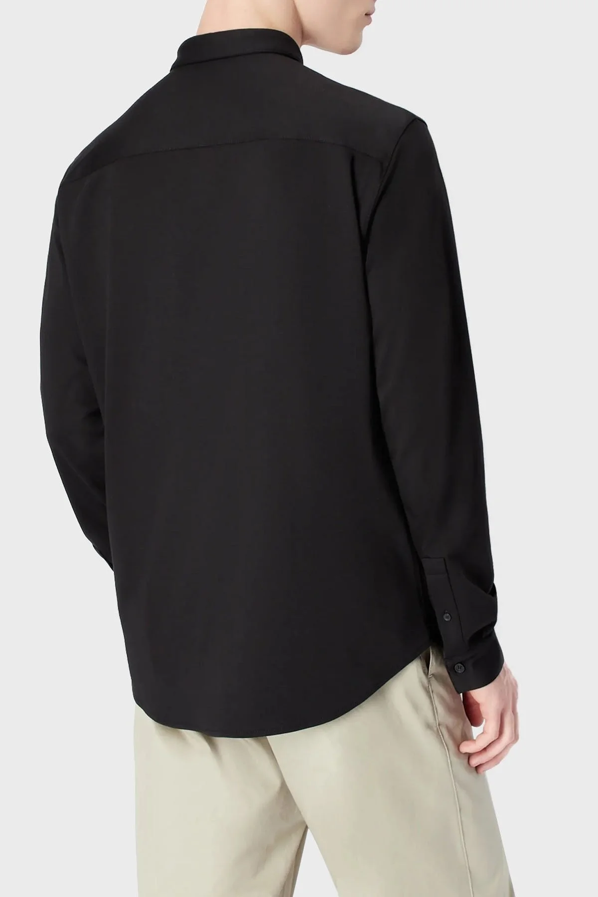 Armani Exchange Pamuklu Regular Fit Erkek Gömlek 3RZCHE ZJZEZ 1200 SİYAH - 2