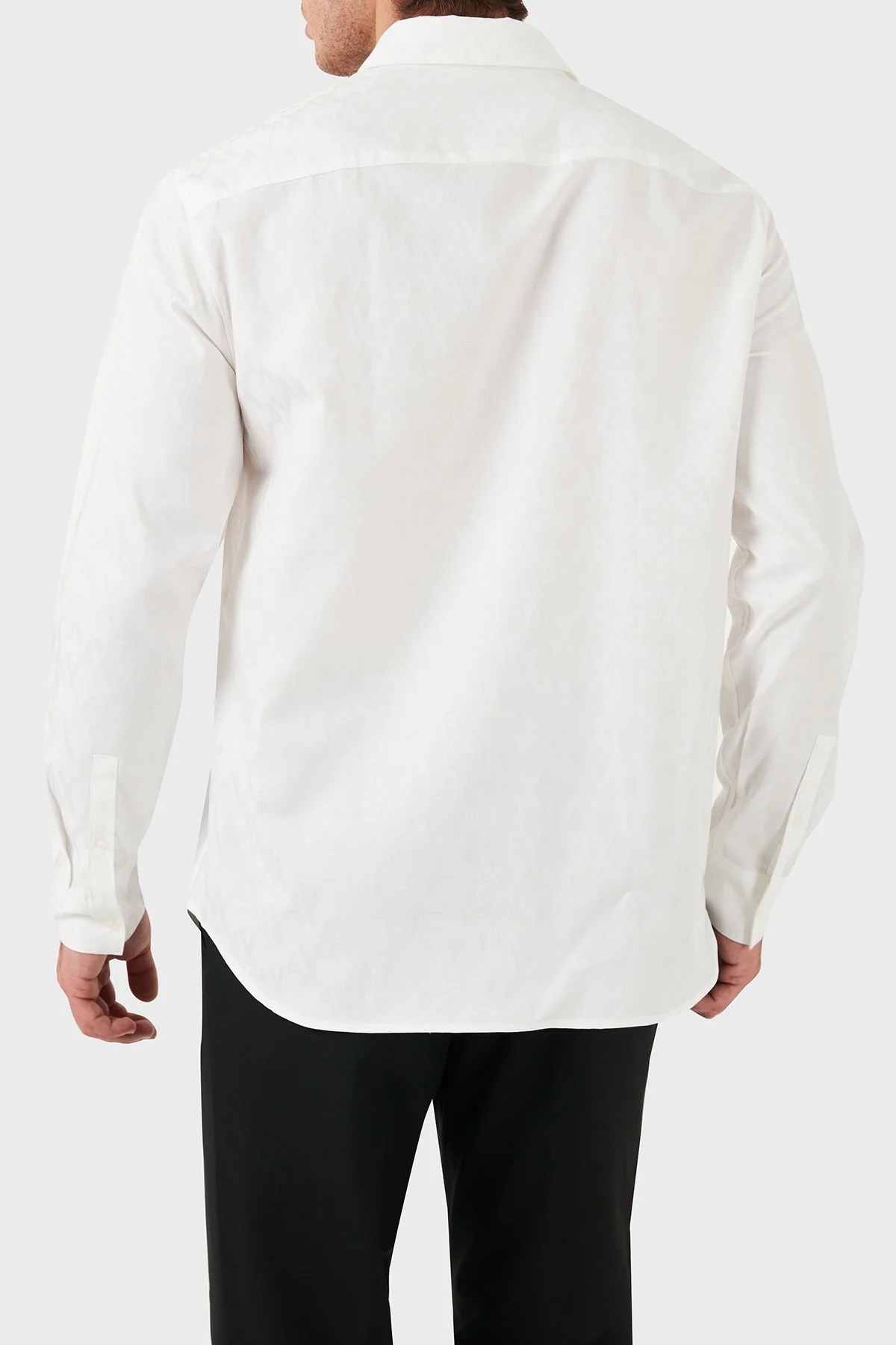 Armani Exchange Pamuklu Regular Fit Erkek Gömlek 6DZCL1 ZN5XZ 1116 BEYAZ - 3