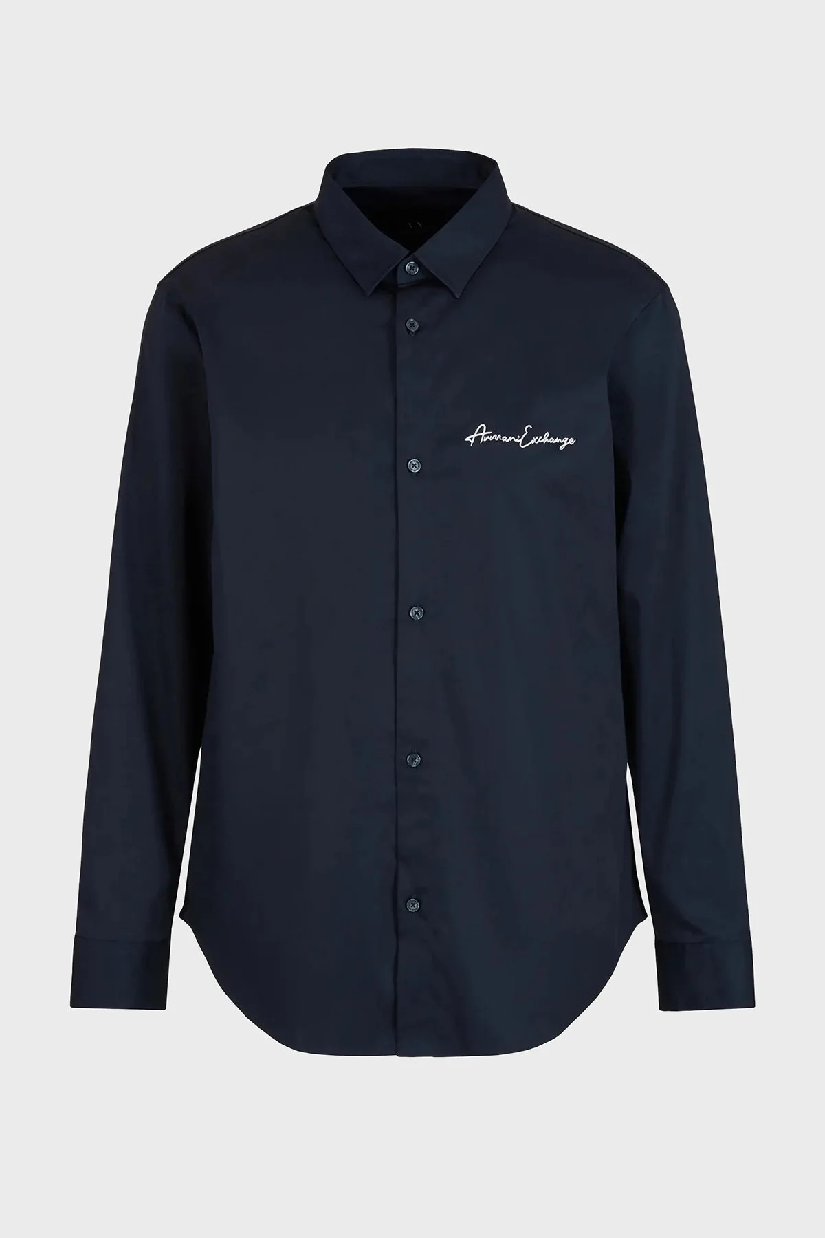 Armani Exchange Pamuklu Regular Fit Erkek Gömlek 8NZC99 ZN10Z 1510 LACİVERT - 4