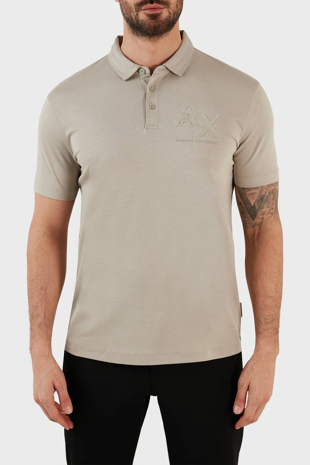 Armani Exchange Pamuklu Regular Fit Erkek Polo T Shirt 3RZFHE ZJZEZ 1940 YEŞİL - 1