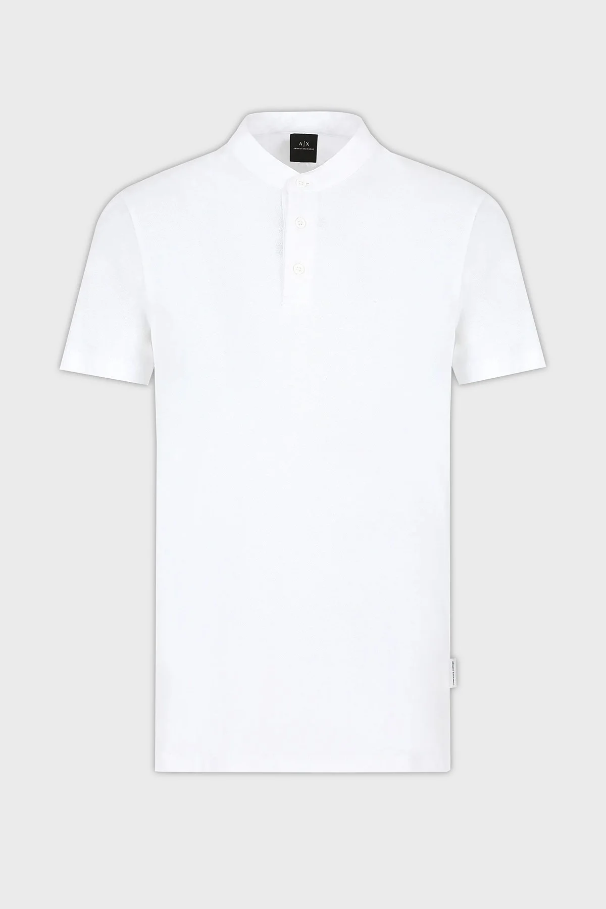 Armani Exchange Pamuklu Regular Fit Erkek Polo Yaka T Shirt 3DZFHZ ZJXHZ 1100 BEYAZ - 5