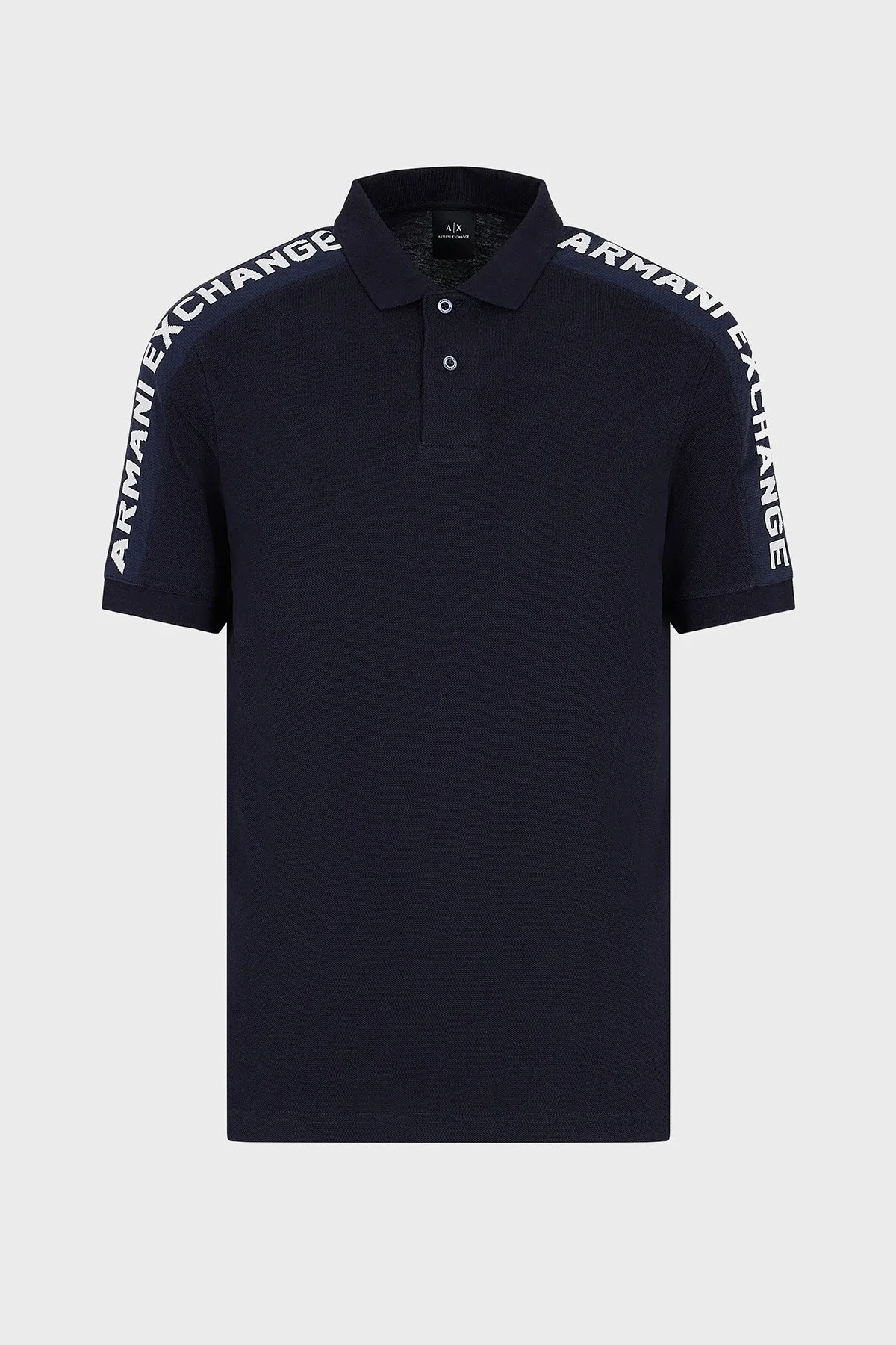 Armani Exchange Pamuklu Regular Fit Erkek Polo Yaka T Shirt 3DZFLA ZJM5Z 1583 LACİVERT - 4
