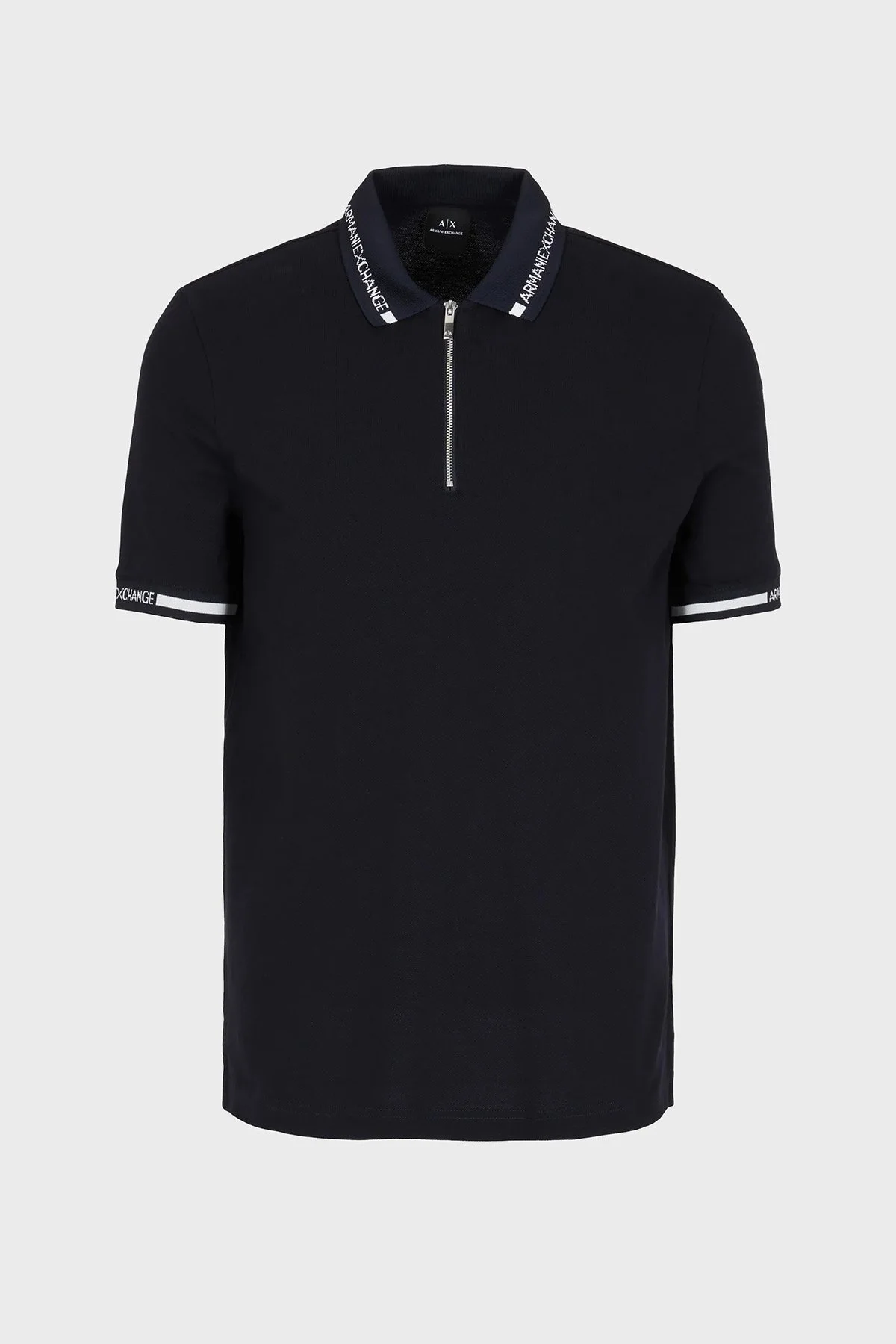 Armani Exchange Pamuklu Regular Fit Erkek Polo Yaka T Shirt 3DZFLH ZJM5Z 1583 LACİVERT - 4