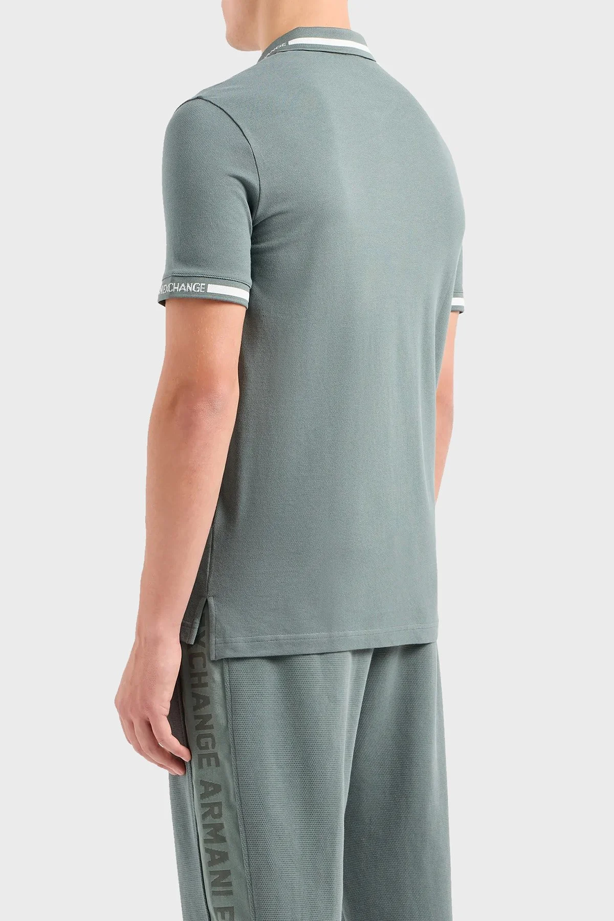 Armani Exchange Pamuklu Regular Fit Erkek Polo Yaka T Shirt 3DZFLH ZJM5Z 1888 MİNT - 3