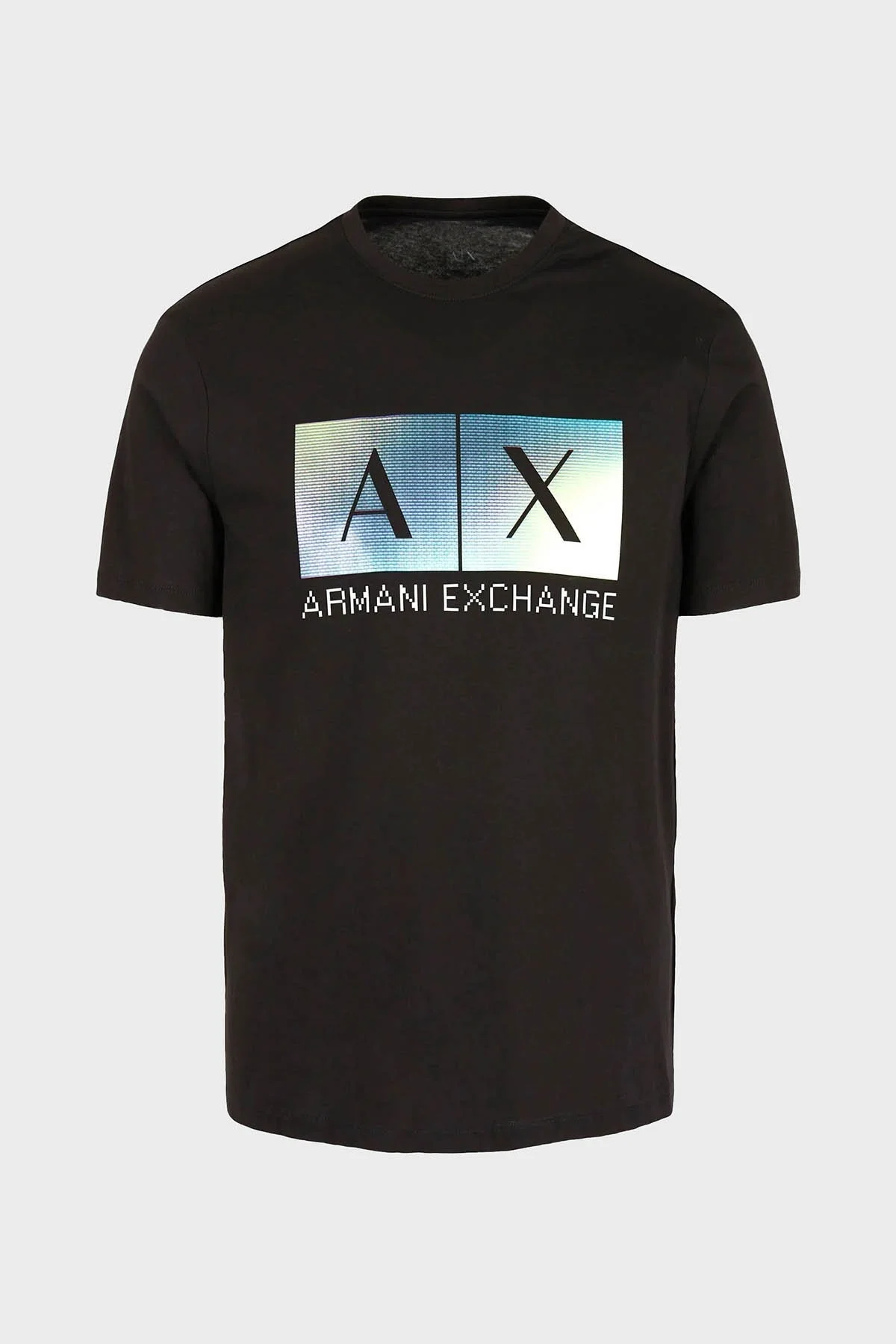 Armani Exchange Pamuklu Regular Fit Erkek T Shirt 3DZTJB ZJBYZ 1200 SİYAH - 5