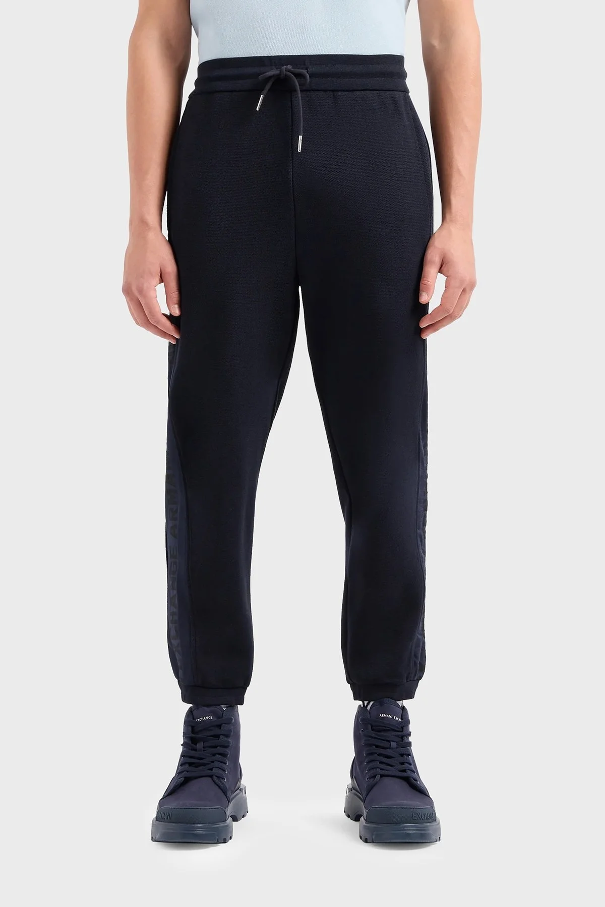 Armani Exchange Pamuklu Regular Fit Jogger Erkek Pantolon 3DZPLA ZJLGZ 1583 LACİVERT - 1