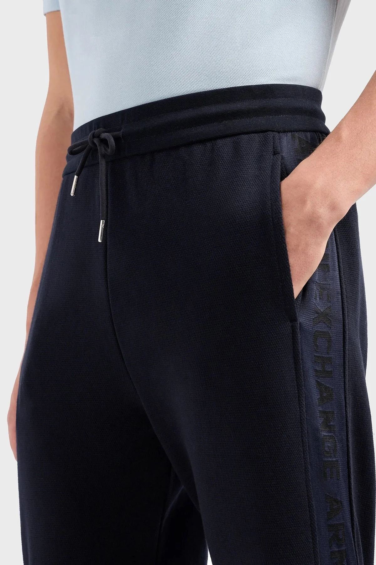 Armani Exchange Pamuklu Regular Fit Jogger Erkek Pantolon 3DZPLA ZJLGZ 1583 LACİVERT - 5