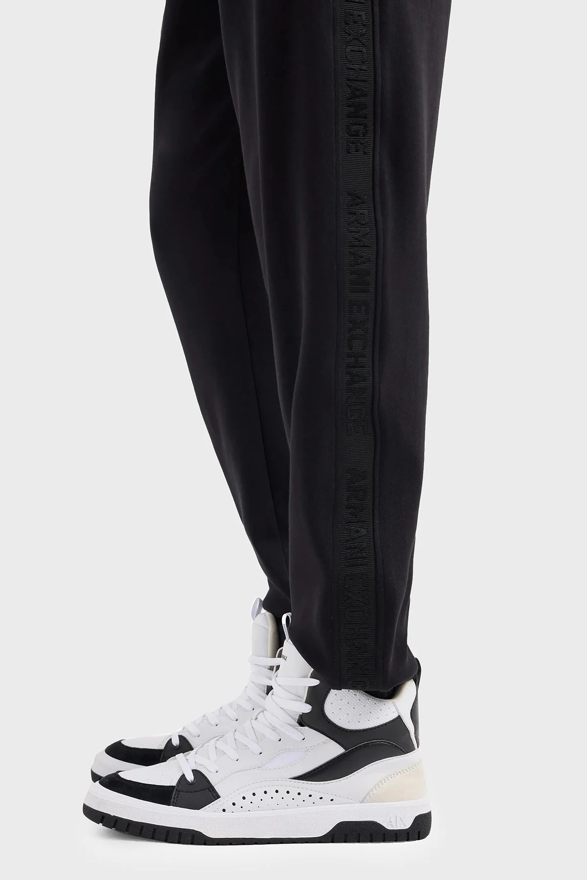 Armani Exchange Pamuklu Regular Fit Jogger Erkek Pantolon 6DZPLC ZJNNZ 1200 SİYAH - 2