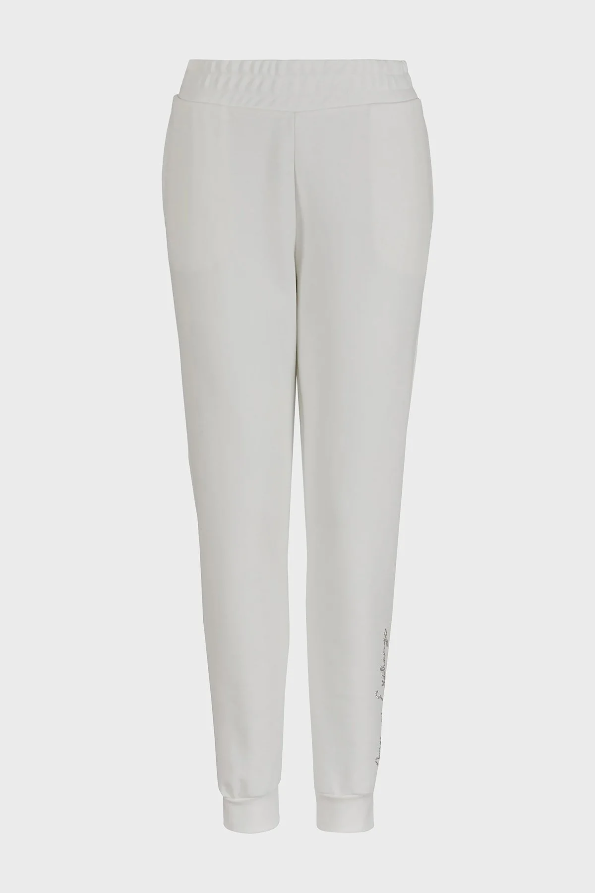 Armani Exchange Pamuklu Regular Fit Jogger Spor Kadın Pantolon 3DYP76 YJFFZ 1125 BEYAZ - 5