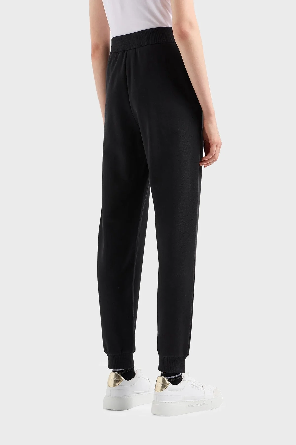 Armani Exchange Pamuklu Regular Fit Jogger Spor Bayan Pantolon 3DYP91 YJFDZ 1200 SİYAH - 2