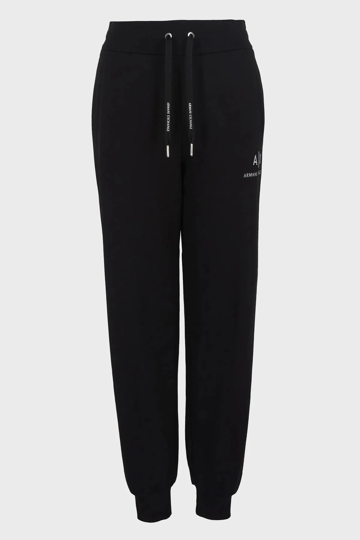 Armani Exchange Pamuklu Regular Fit Jogger Spor Bayan Pantolon 3DYPAG YJ68Z 1200 SİYAH - 5