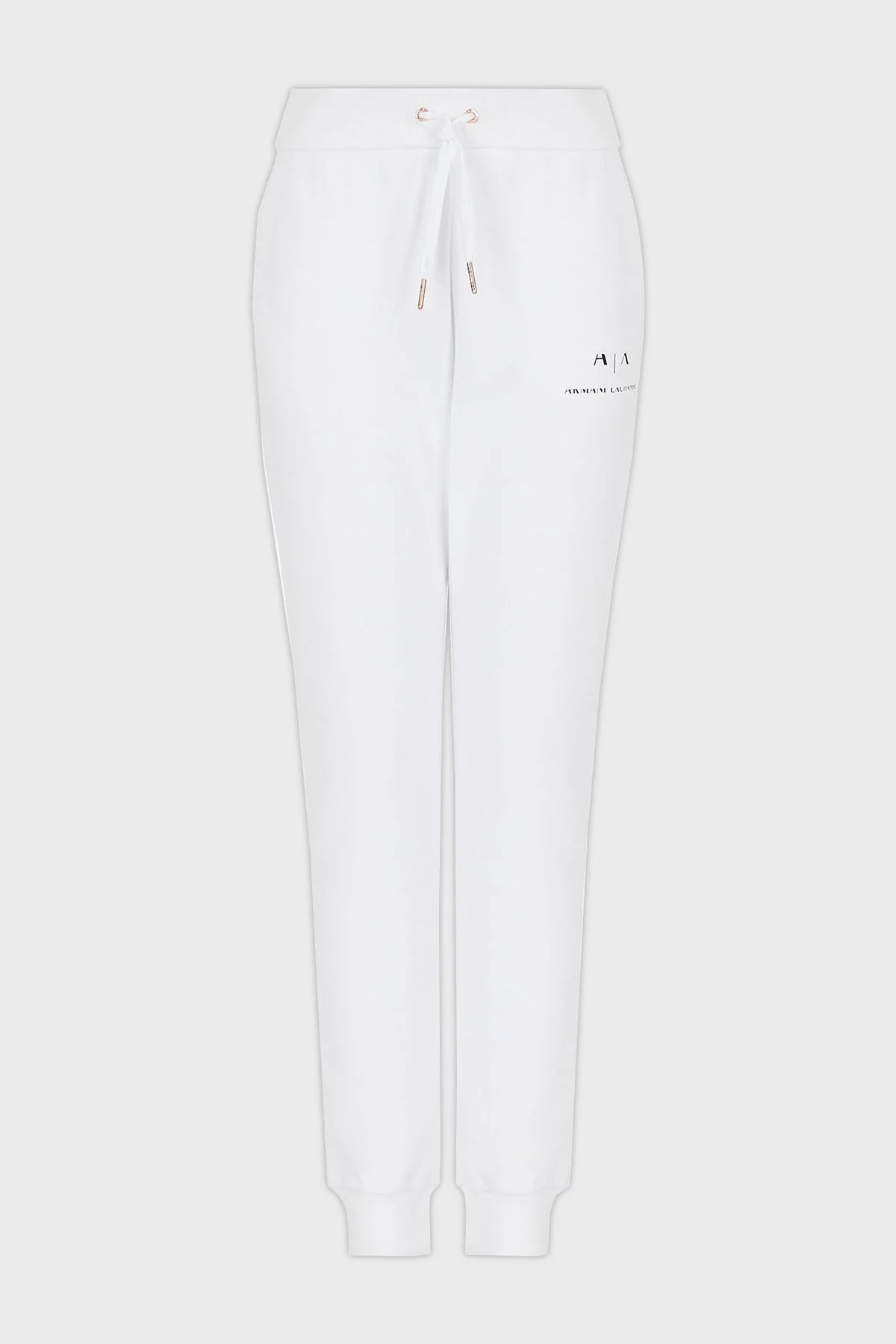 Armani Exchange Pamuklu Regular Fit Jogger Spor Bayan Pantolon 3LYP94 YJE5Z 1100 BEYAZ - 5