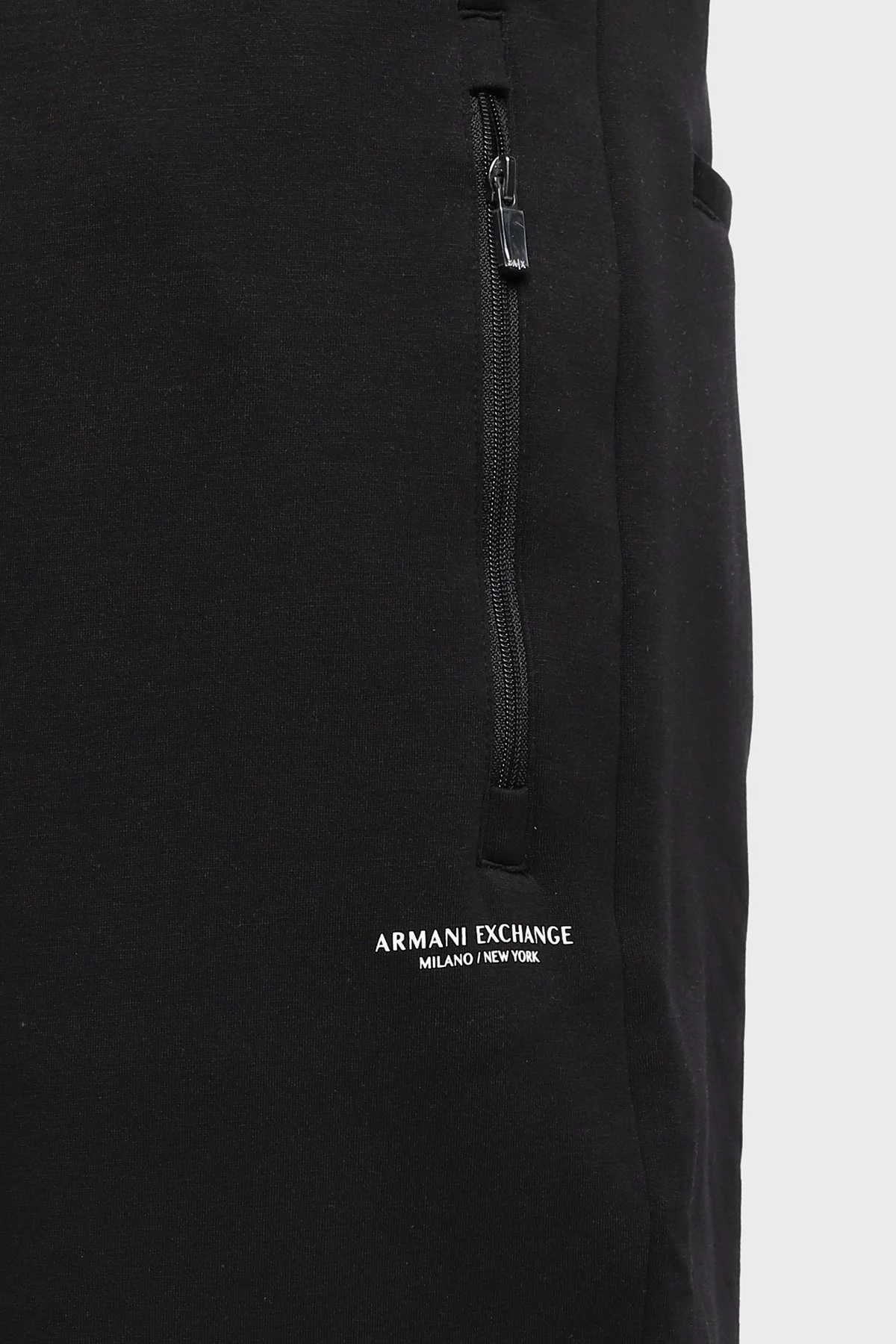 Armani Exchange Pamuklu Regular Fit Jogger Spor Erkek Pantolon 3LZPLB ZJZGZ 22AG SİYAH - 3