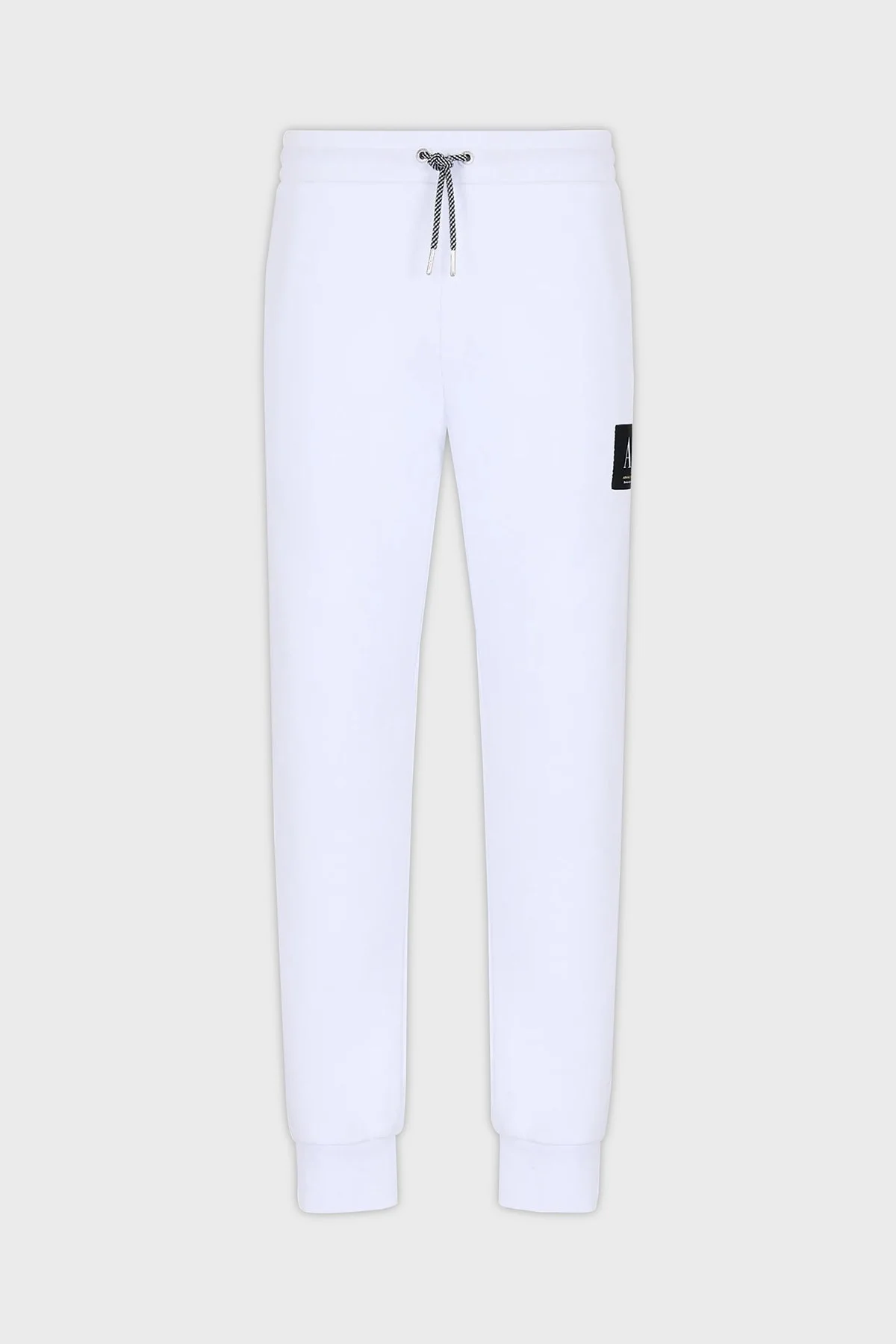 Armani Exchange Pamuklu Regular Fit Jogger Spor Erkek Pantolon 3RZPAA ZJ83Z 1100 BEYAZ - 3