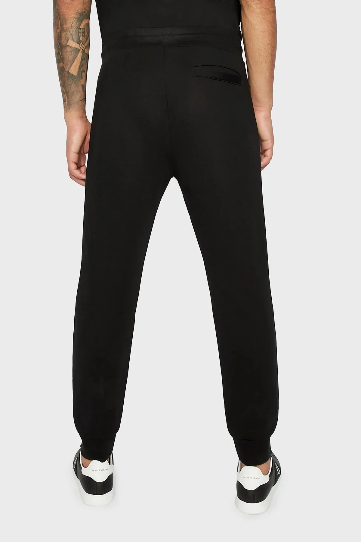Armani Exchange Pamuklu Regular Fit Jogger Spor Erkek Pantolon 3RZPAA ZJ83Z 1200 SİYAH - 2