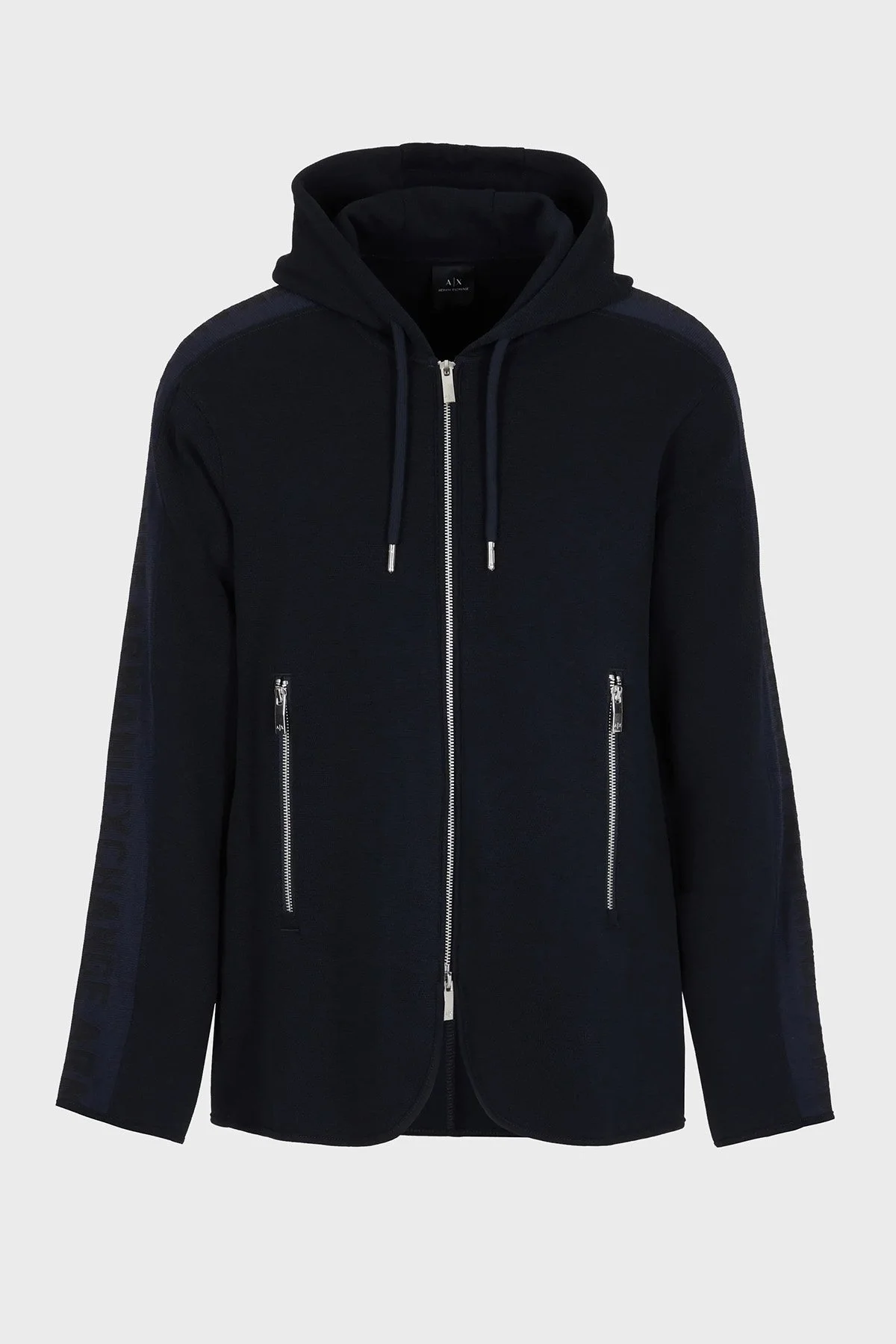 Armani Exchange Pamuklu Regular Fit Kapüşonlu Erkek Ceket 3DZGLA ZJLGZ 1583 LACİVERT - 5