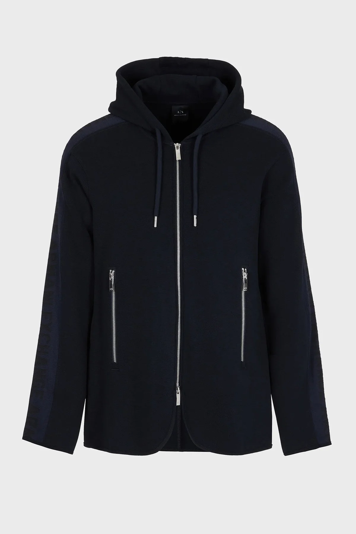Armani Exchange Pamuklu Regular Fit Kapüşonlu Erkek Ceket 3DZGLA ZJLGZ 1583 LACİVERT - 5