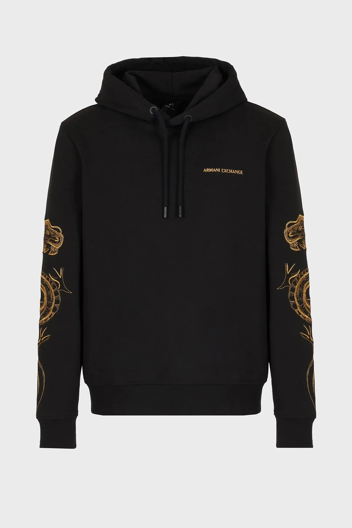 Armani Exchange Pamuklu Regular Fit Kapüşonlu Erkek Sweat 3DZMGH ZJ4XZ 1200 SİYAH - 6