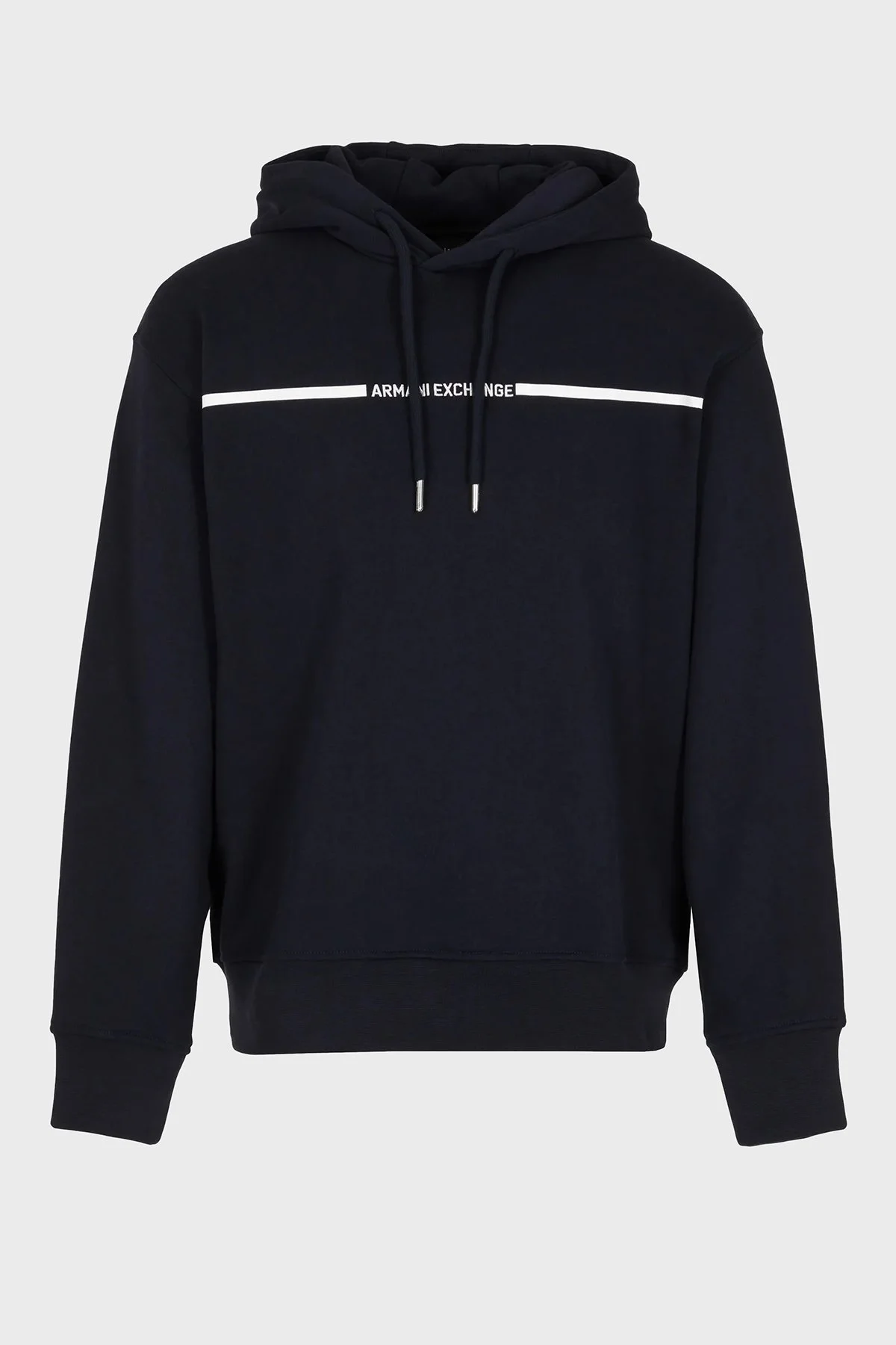 Armani Exchange Pamuklu Regular Fit Kapüşonlu Erkek Sweat 3DZMLF ZJ4XZ 1583 LACİVERT - 5