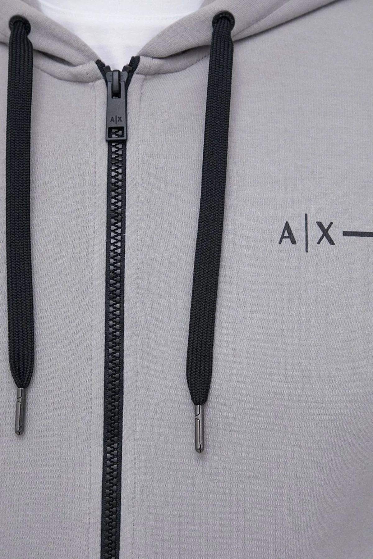 Armani Exchange Pamuklu Regular Fit Kapüşonlu Erkek Sweat 3RZMBB ZJCAZ 1913 GRİ - 10