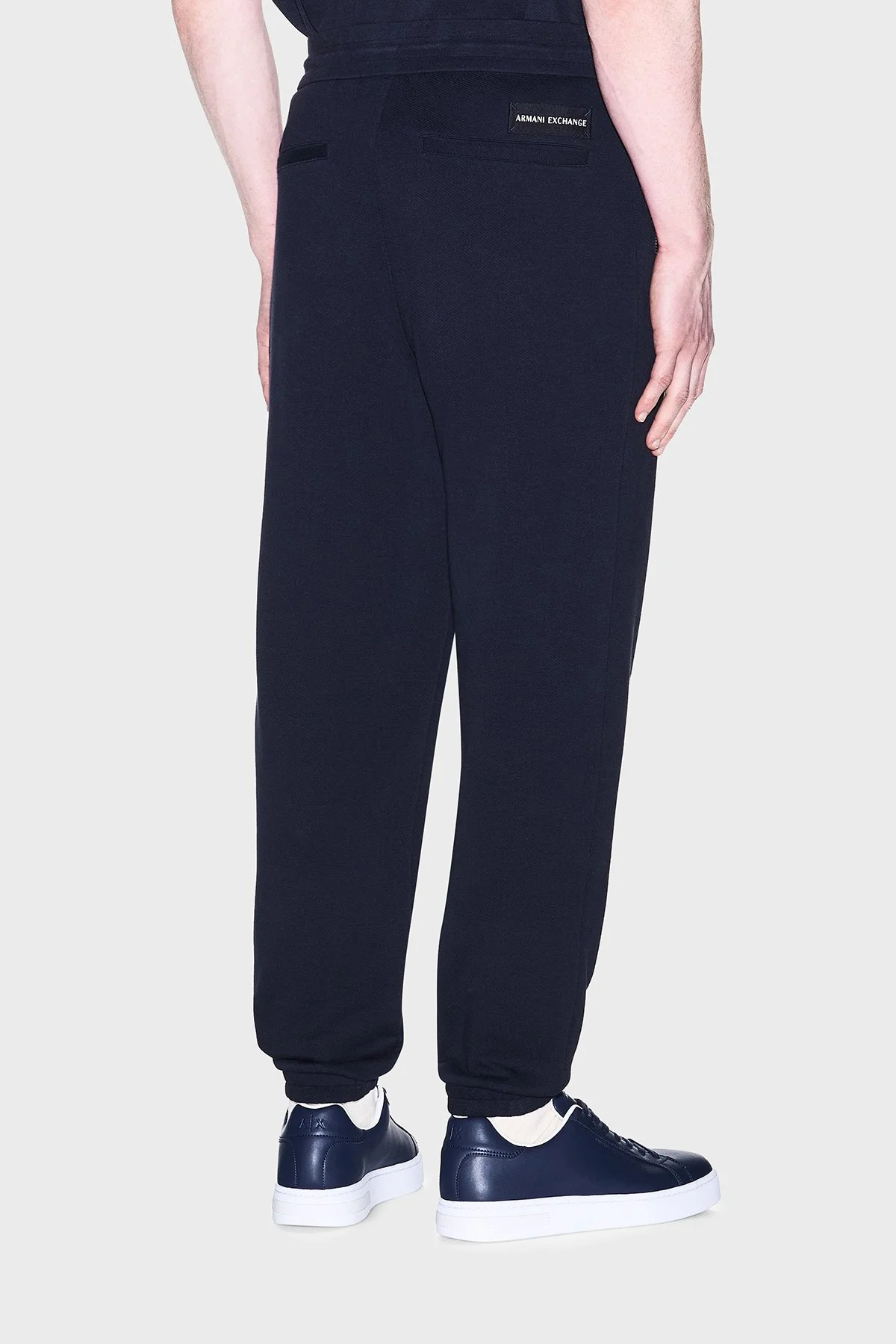 Armani Exchange Pamuklu Regular Fit Lastikli Paça Jogger Erkek Pantolon XM002353 AF21869 UB101 Lacivert - 3