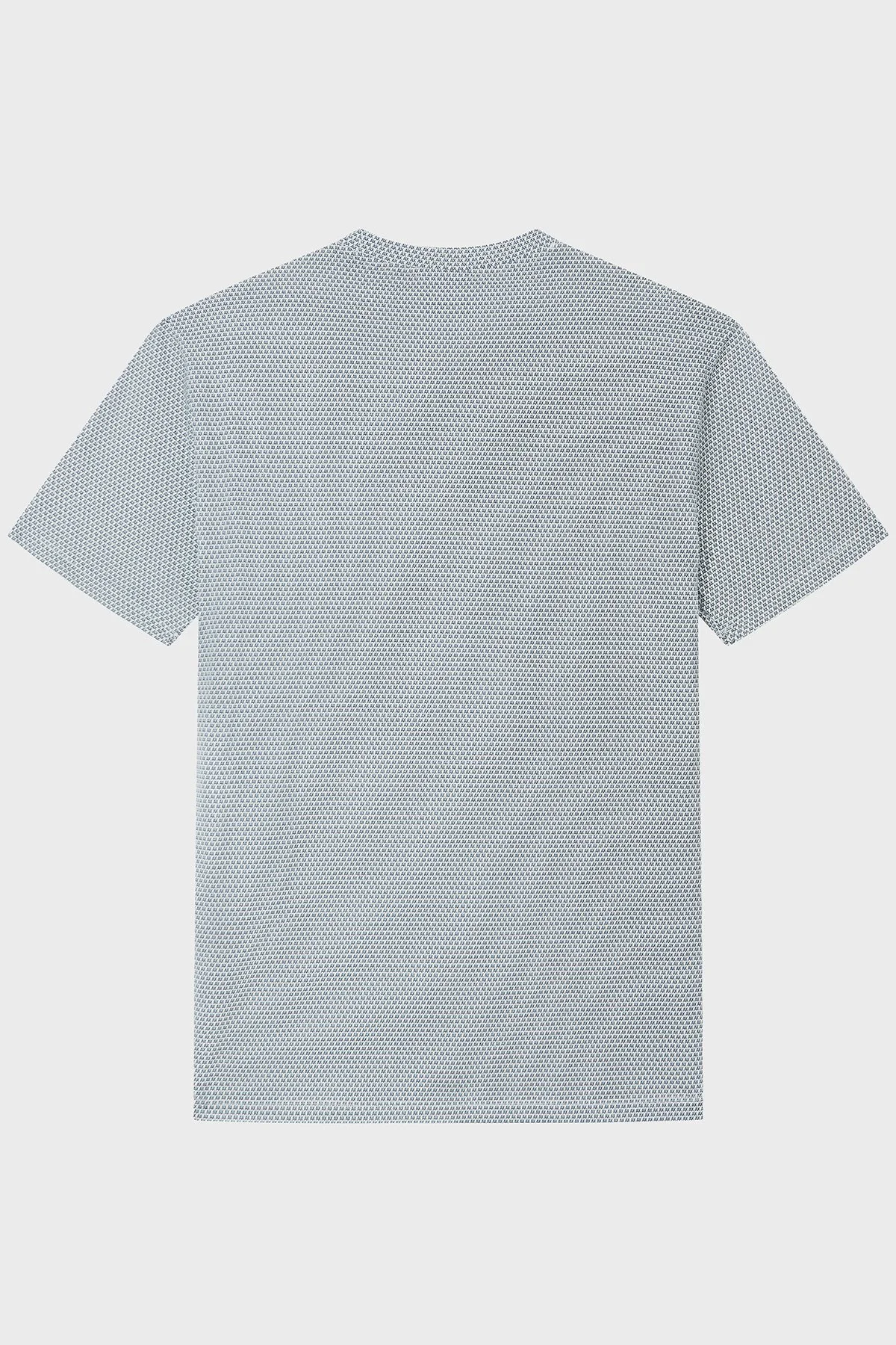 Armani Exchange Pamuklu Regular Fit Logolu Bisiklet Yaka Erkek T Shirt XM002511 AF10356 F1171 MAVİ - 3