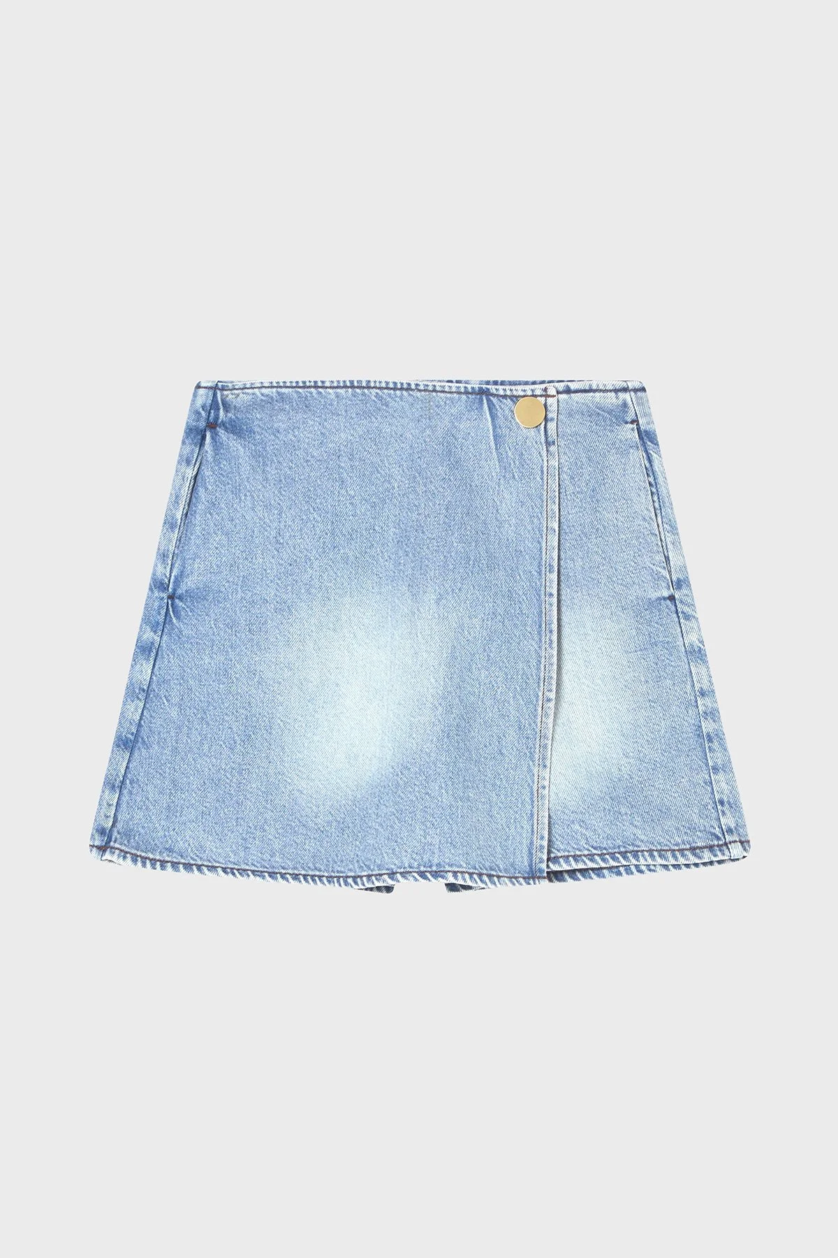 Armani Exchange Pamuklu Regular Fit Mini Etek Bayan Short XW002265 AF21338 MB001 LACİVERT - 5