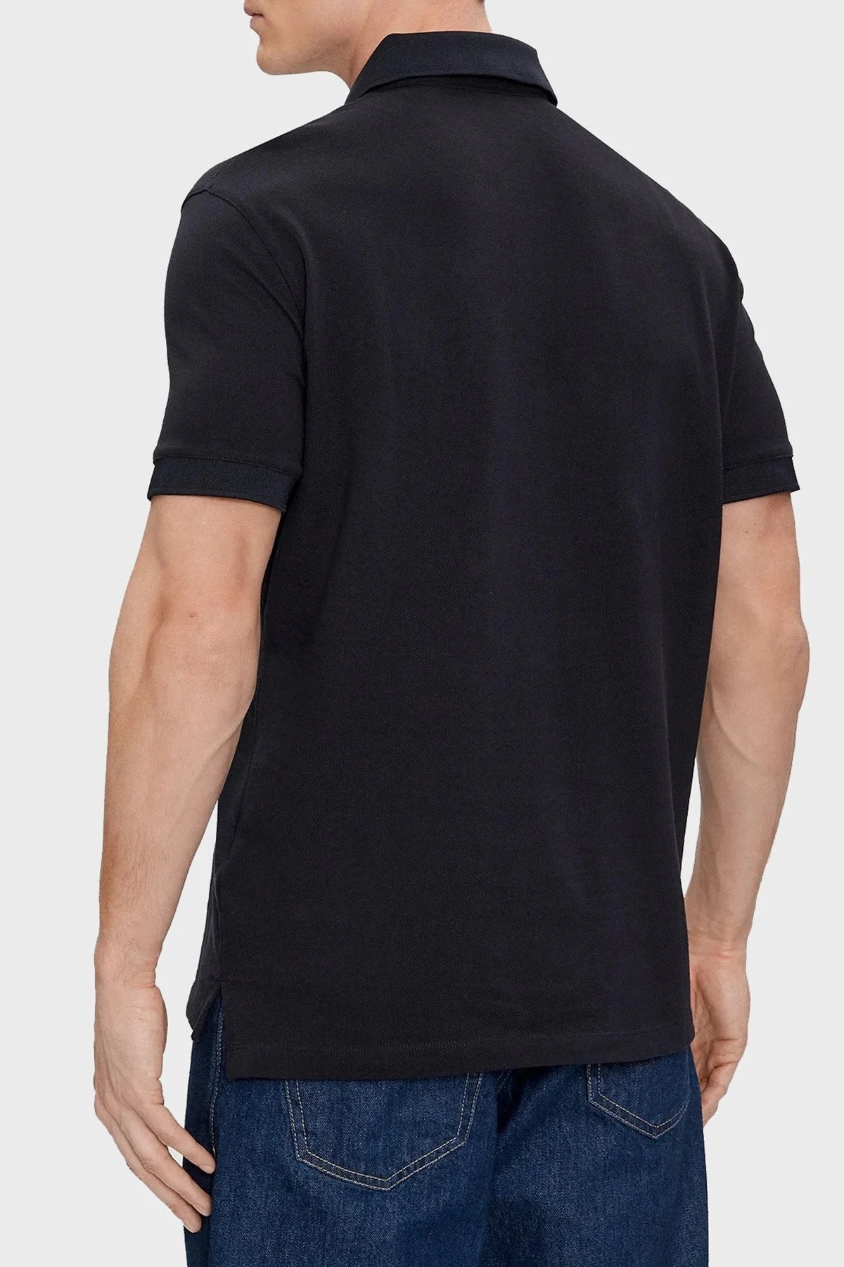 Armani Exchange Pamuklu Regular Fit Polo Yaka T Shir Erkek Polo Yaka T Shirt 3DZFSB ZJM5Z 1583 LACİVERT - 10