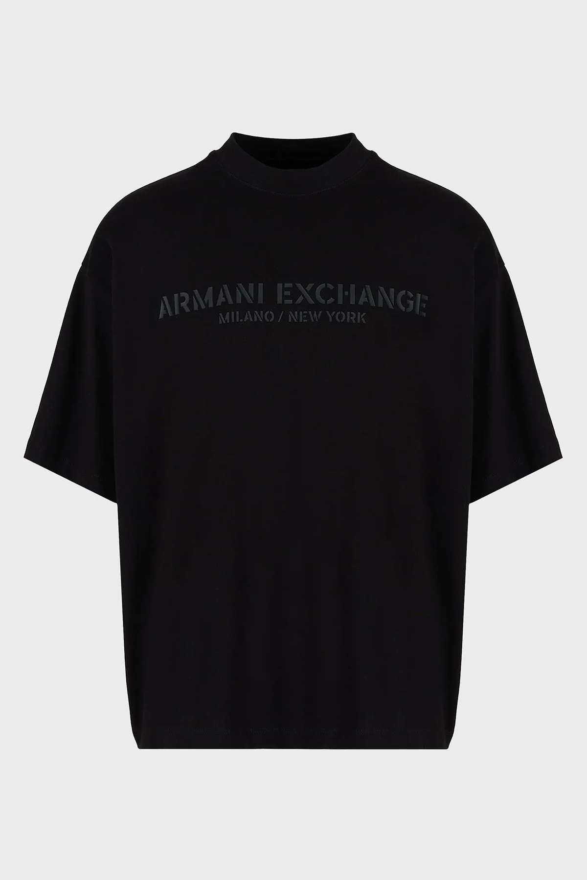 Armani Exchange Pamuklu Regular Fit Sıfır Yaka Erkek T Shirt 6RZTLH ZJ9JZ 1200 SİYAH - 4